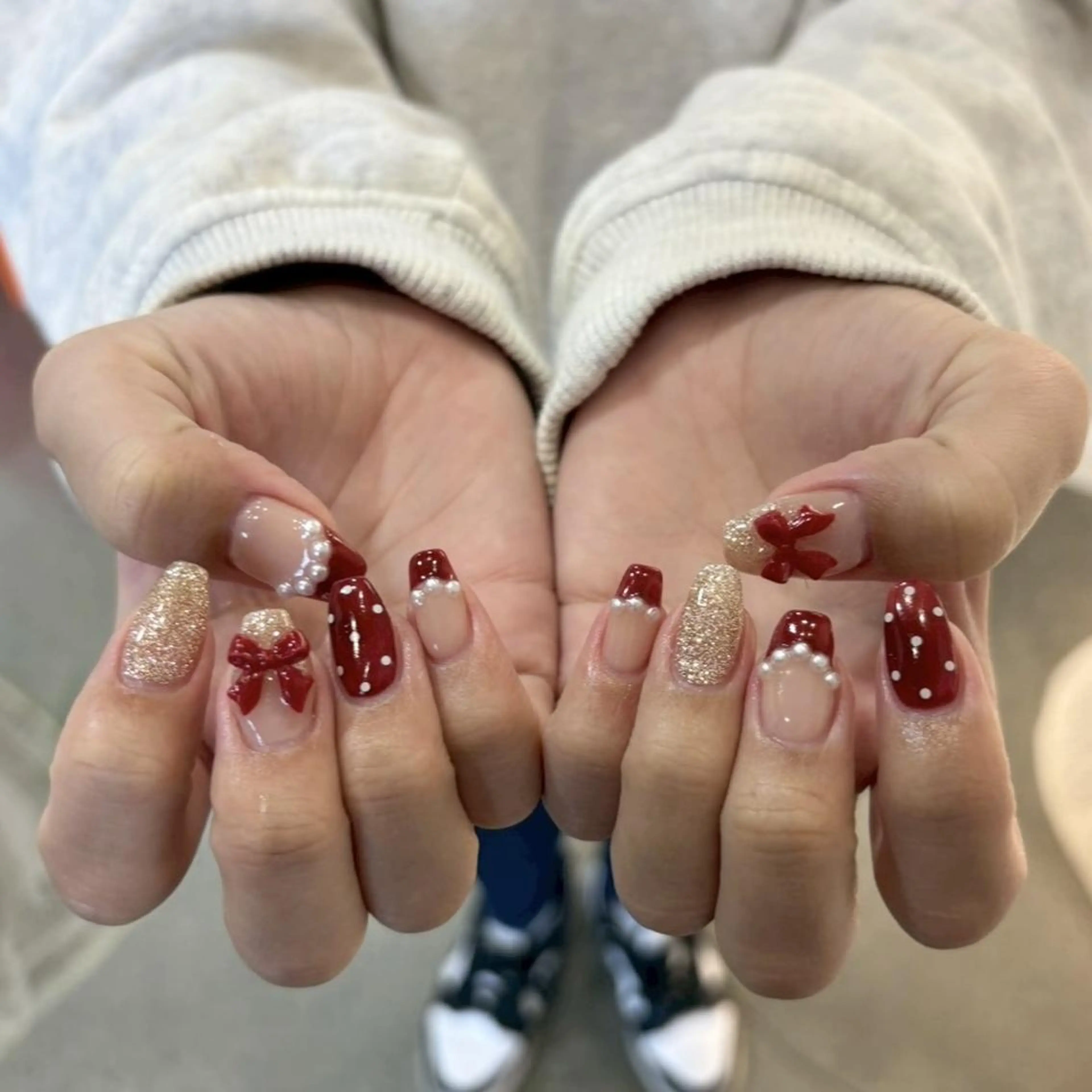 ネイル ハンドネイル whitepaper 🎀airiのネイルデザイン