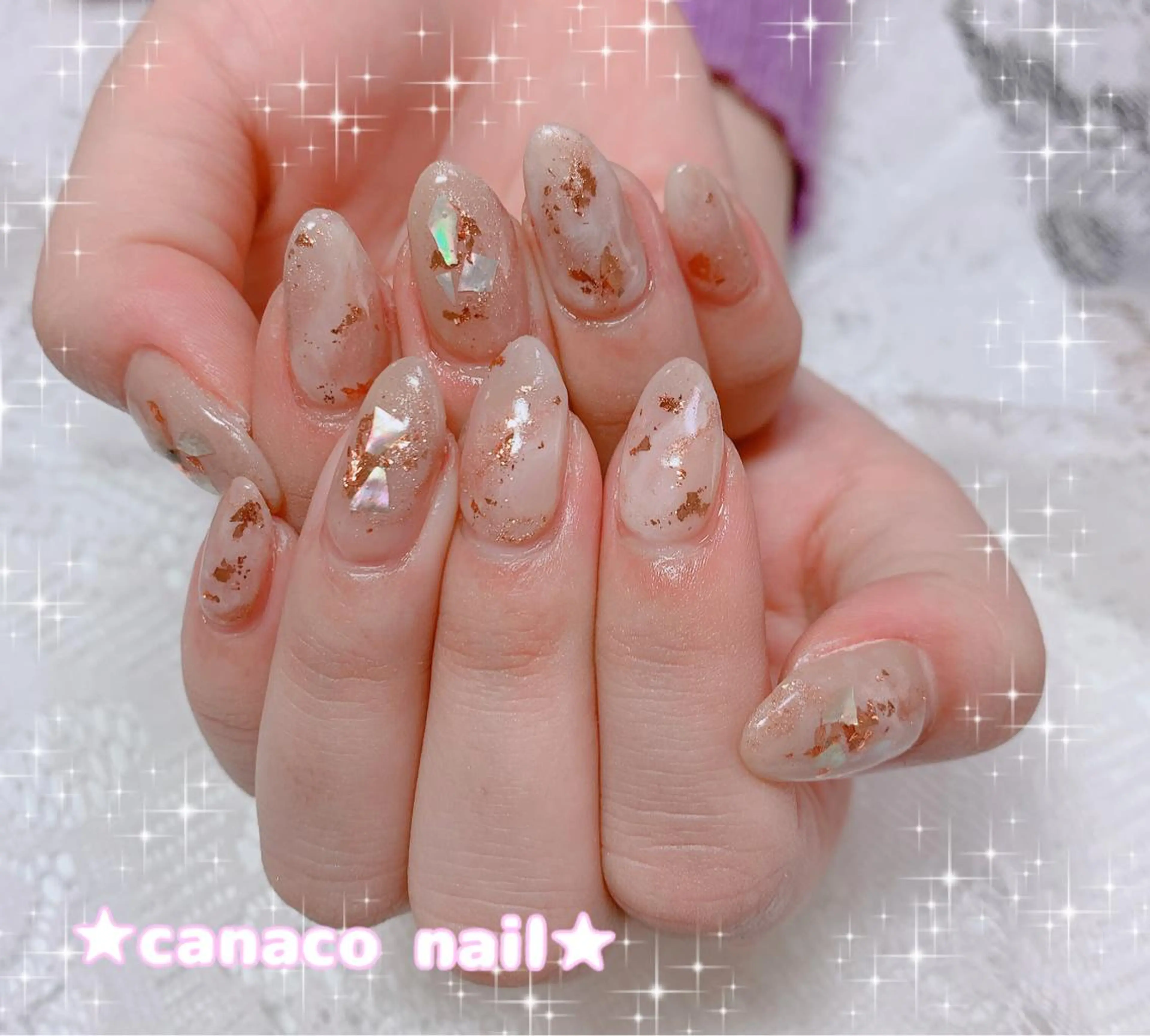 ネイル 大理石ネイル(マーブル) オフィスネイル ハンドネイル ハンドケア Felice所属・ベテランネイル cnc  nailのネイルデザイン