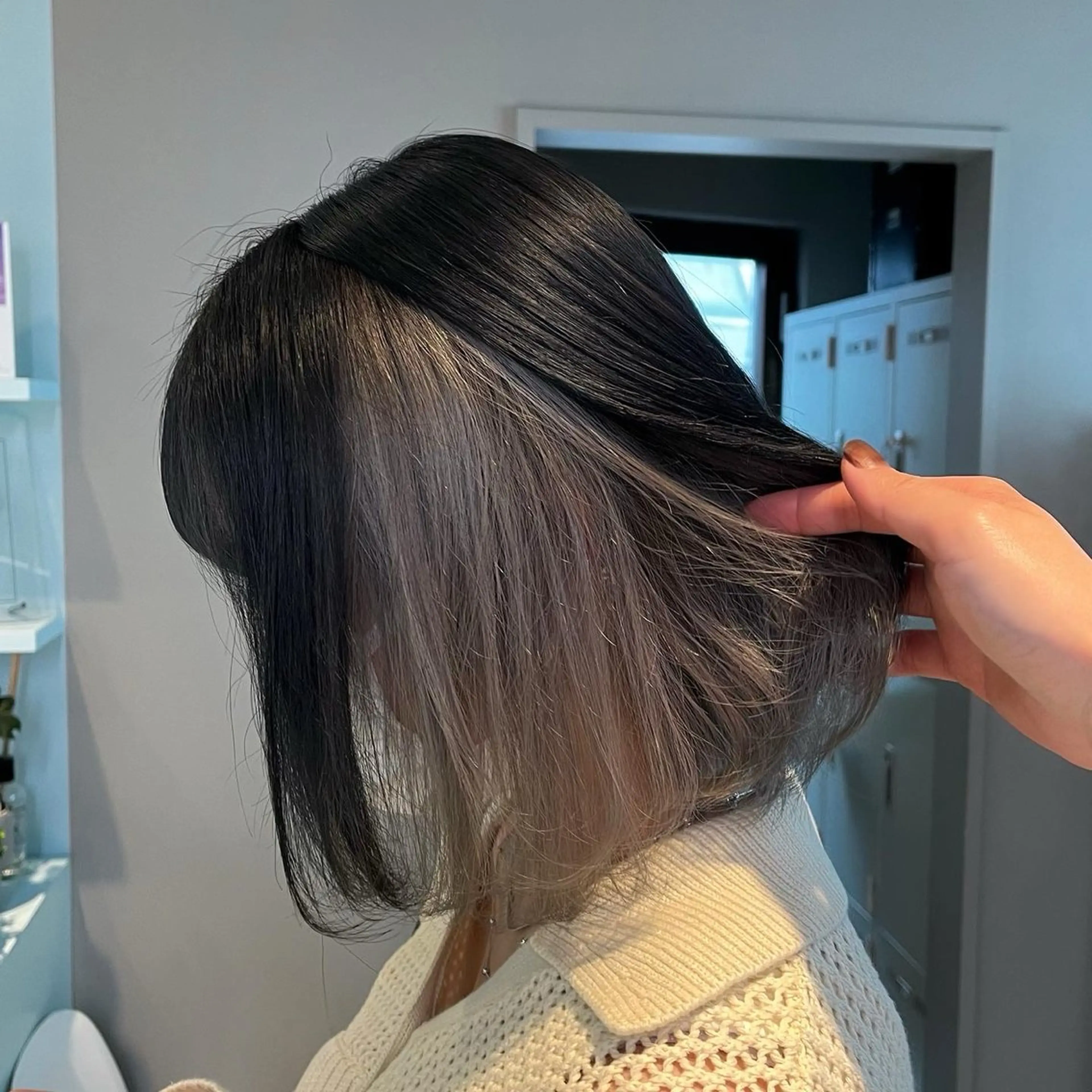 ショート カラー ヘアカラー トリートメント ブリーチカラー 🩵MIZUKIのヘアスタイル