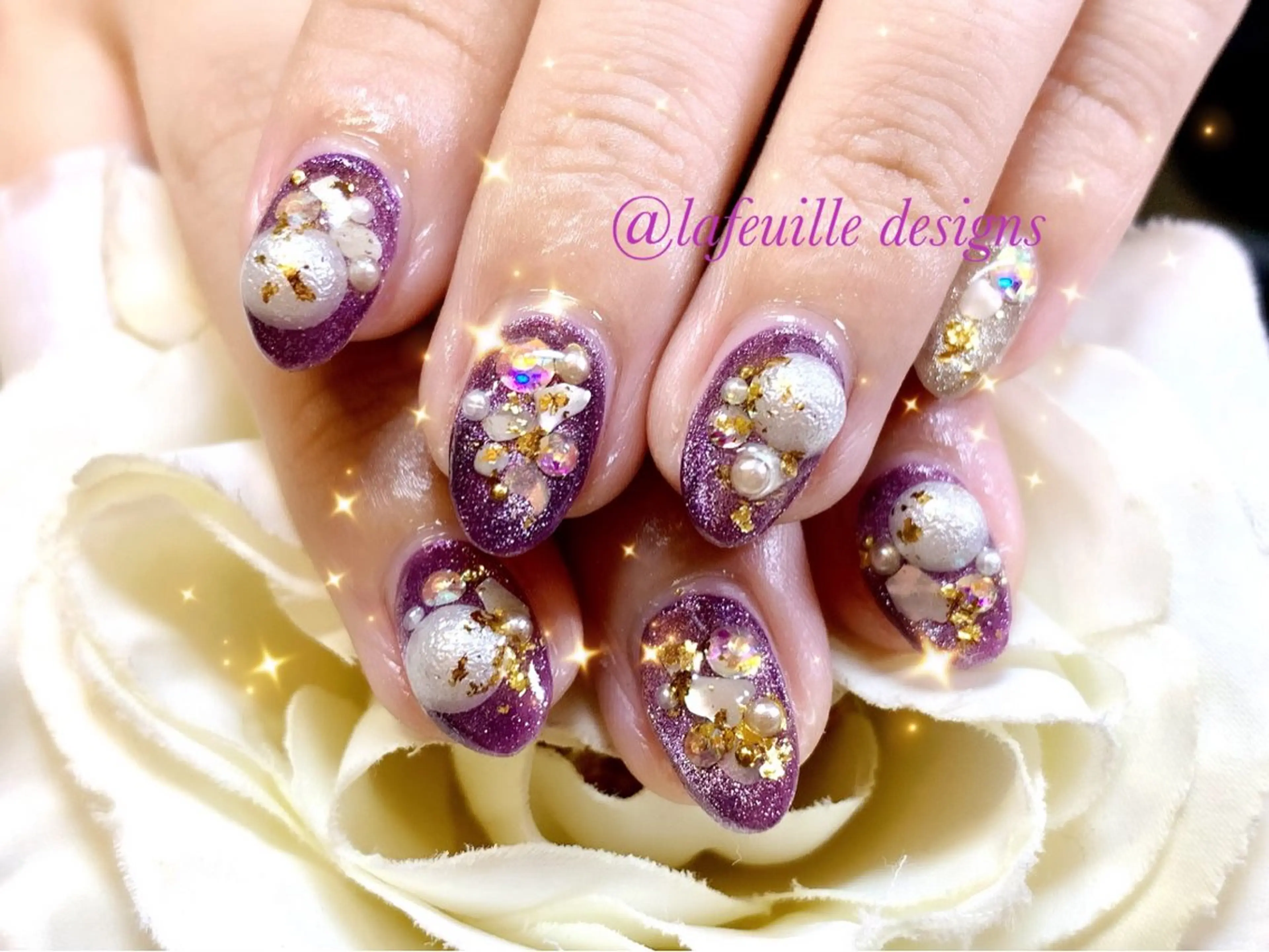 ネイル サロンドラフィーユ LAFEUILLEのネイルデザイン