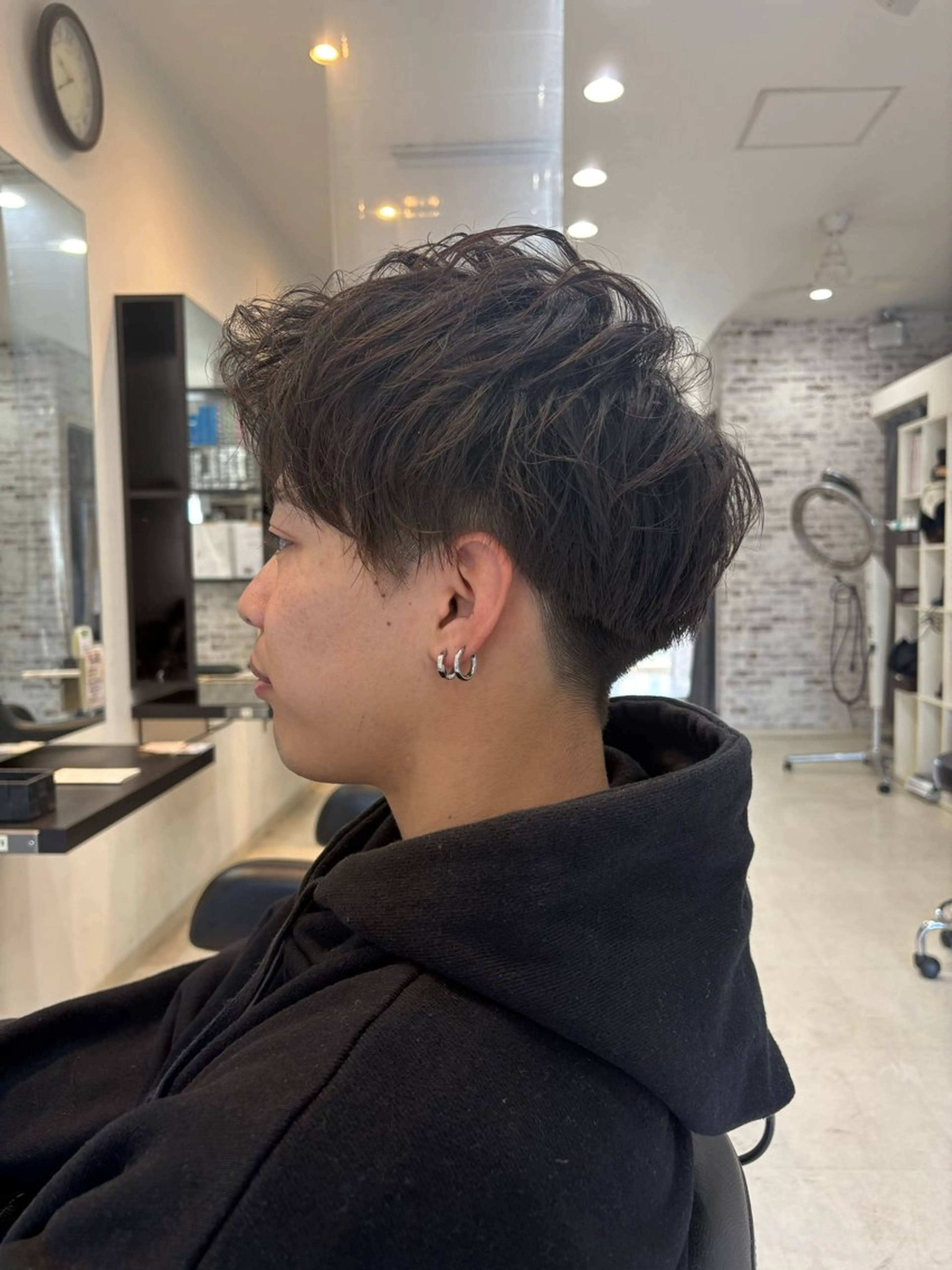 ショート メンズ カット シャルム所属・美容室シャルム⭐️ 清水　勇希🩷のヘアスタイル