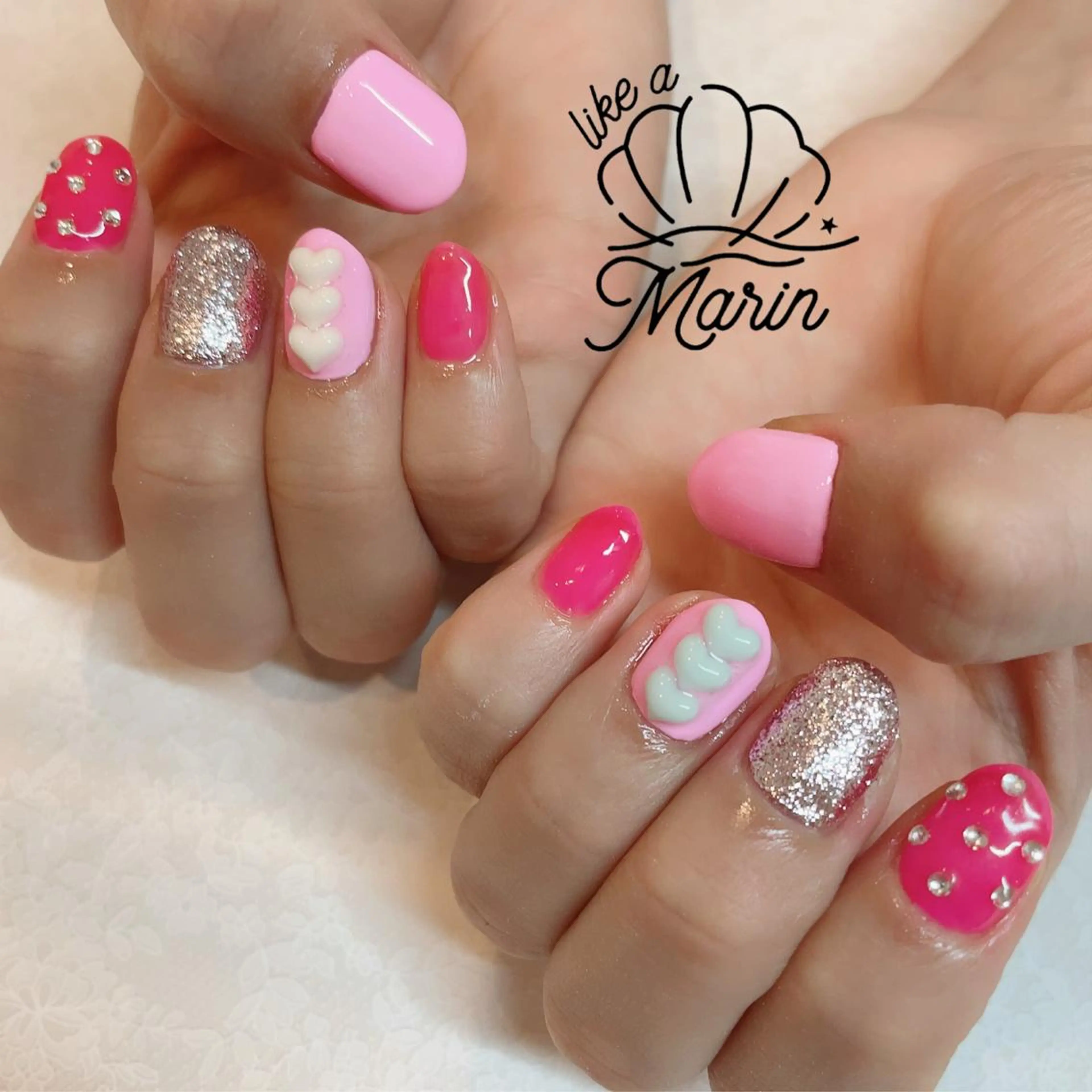 ネイル Serenity by Mari所属・Shinozaki mariのネイルデザイン