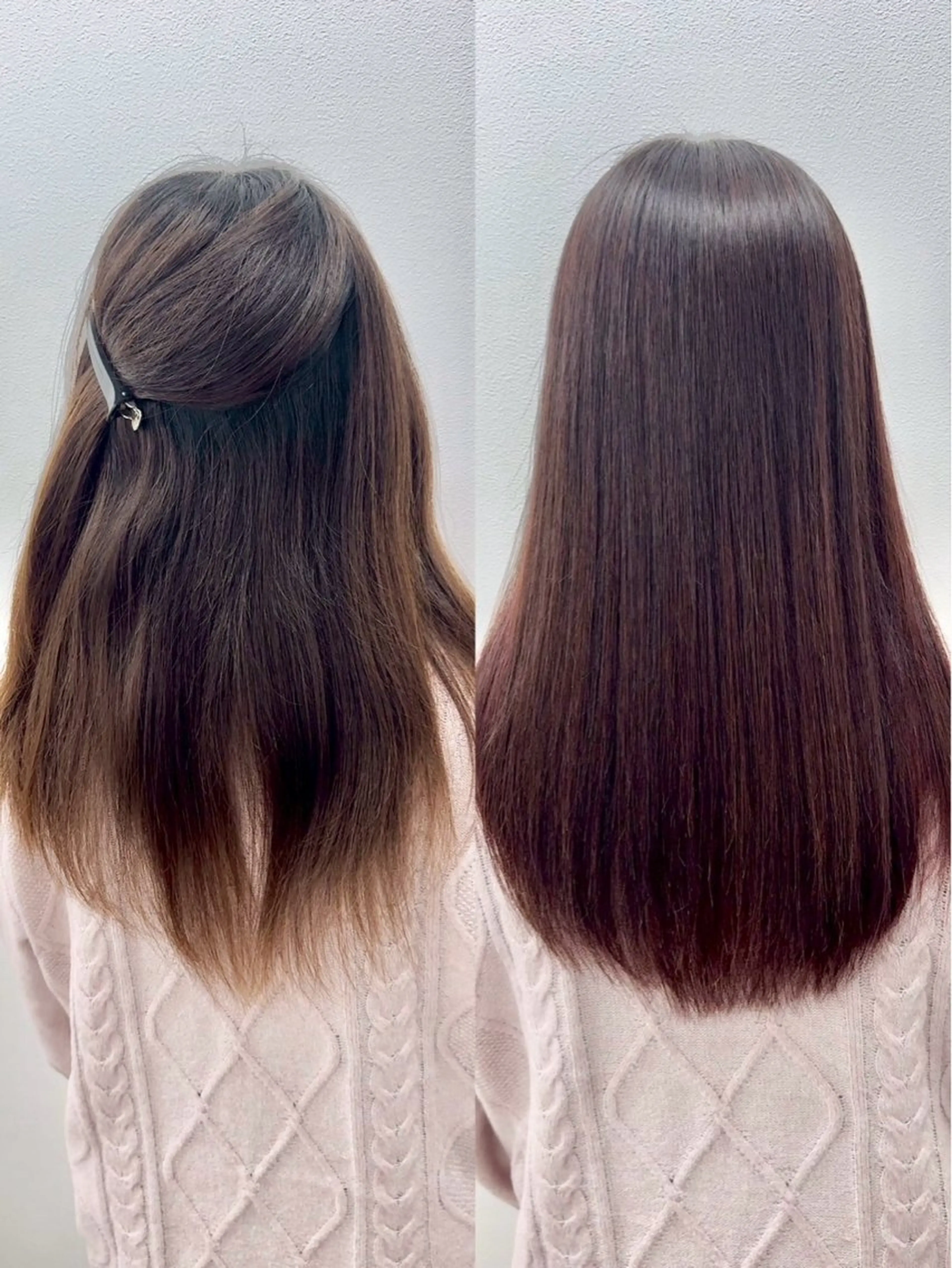 ロング カラー パーマ ヘアアレンジ メンズ 縮毛矯正 トリートメント Vel 新宿店所属・美髪矯正/髪質改善 カラー✨️Velのヘアスタイル