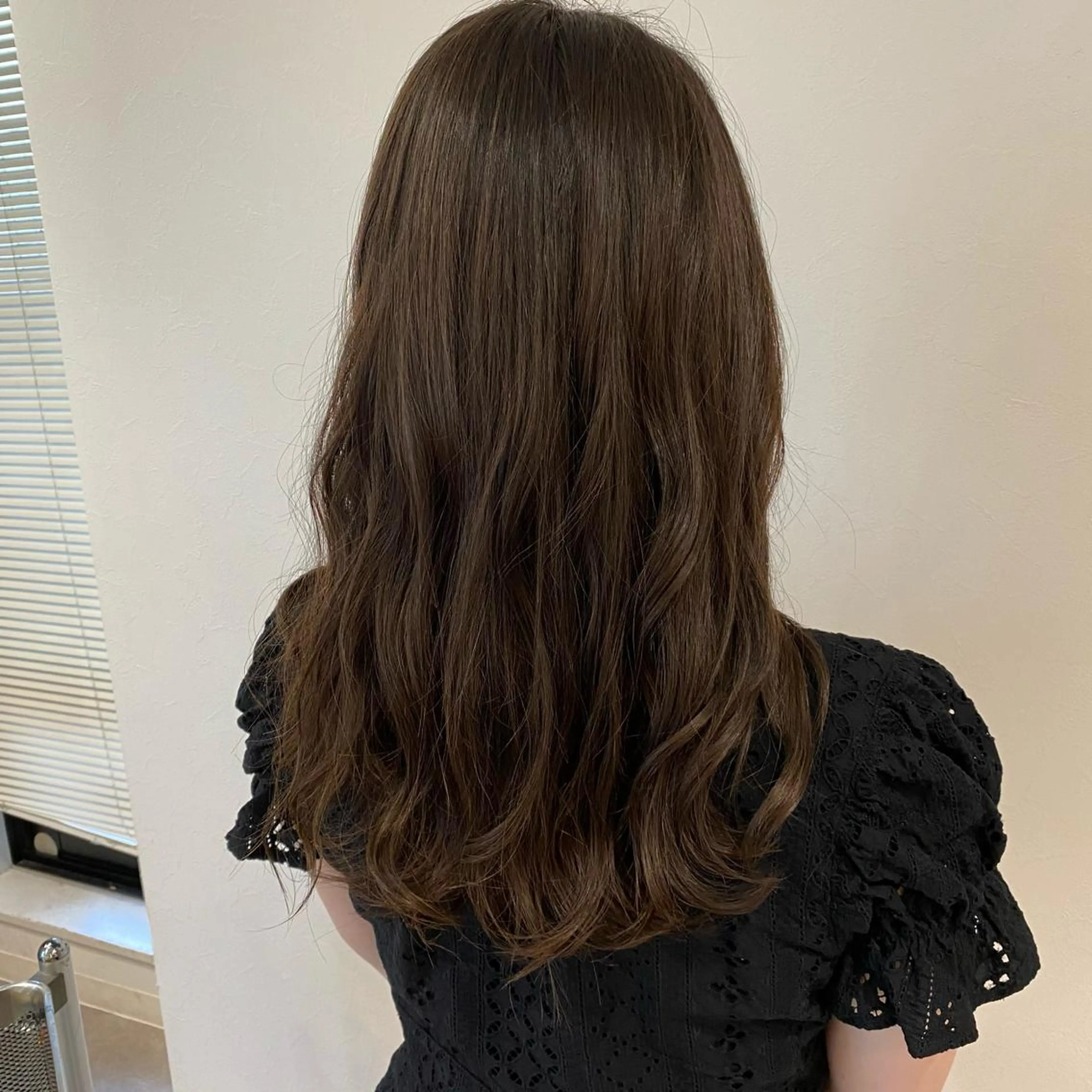 ミディアム ヘアカラー トリートメント 髪質改善/shuki 韓国/代表取締役のヘアスタイル