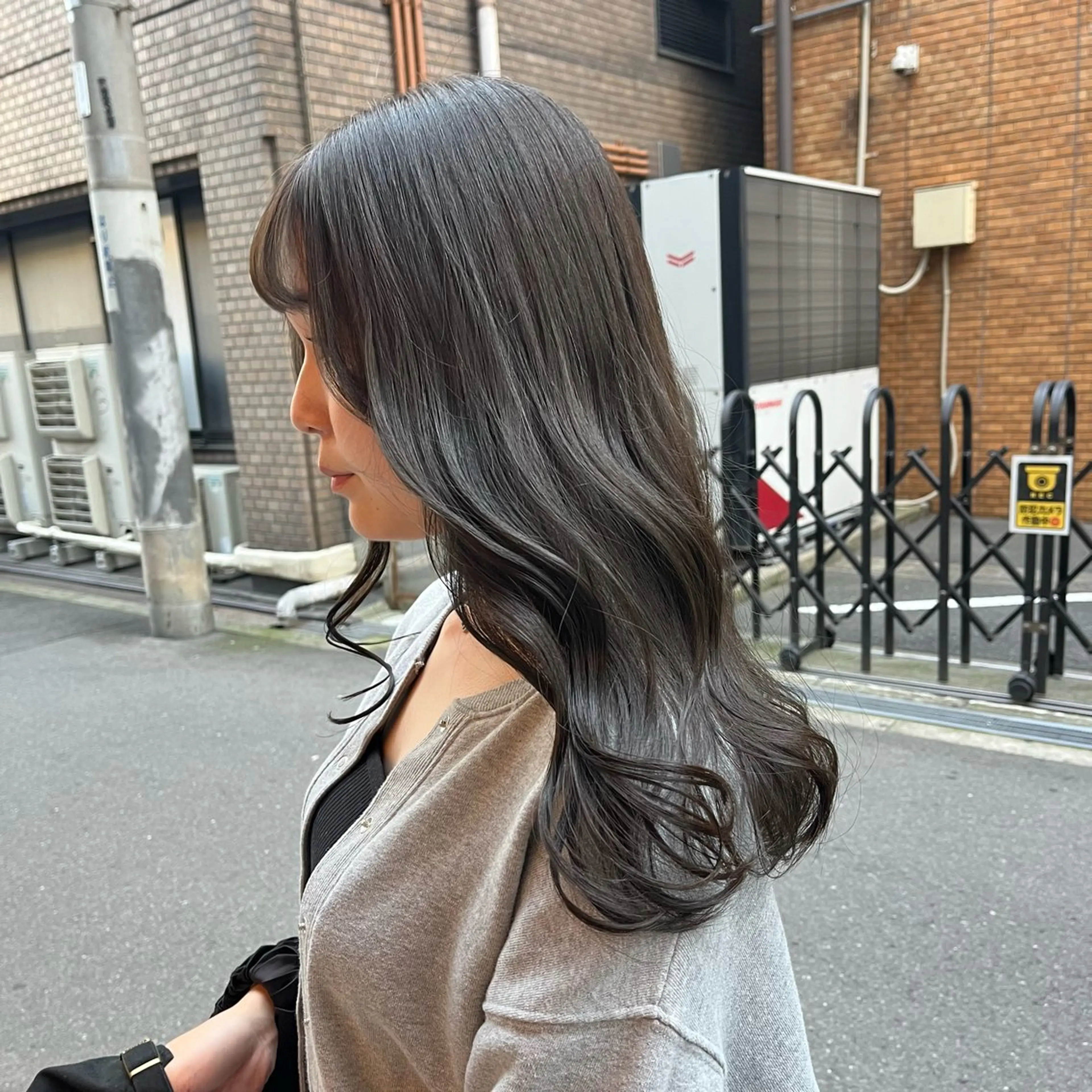 ミディアム カラー ヘアカラー トリートメント 梅田/髪質改善カラー ❄︎ mikiのヘアスタイル