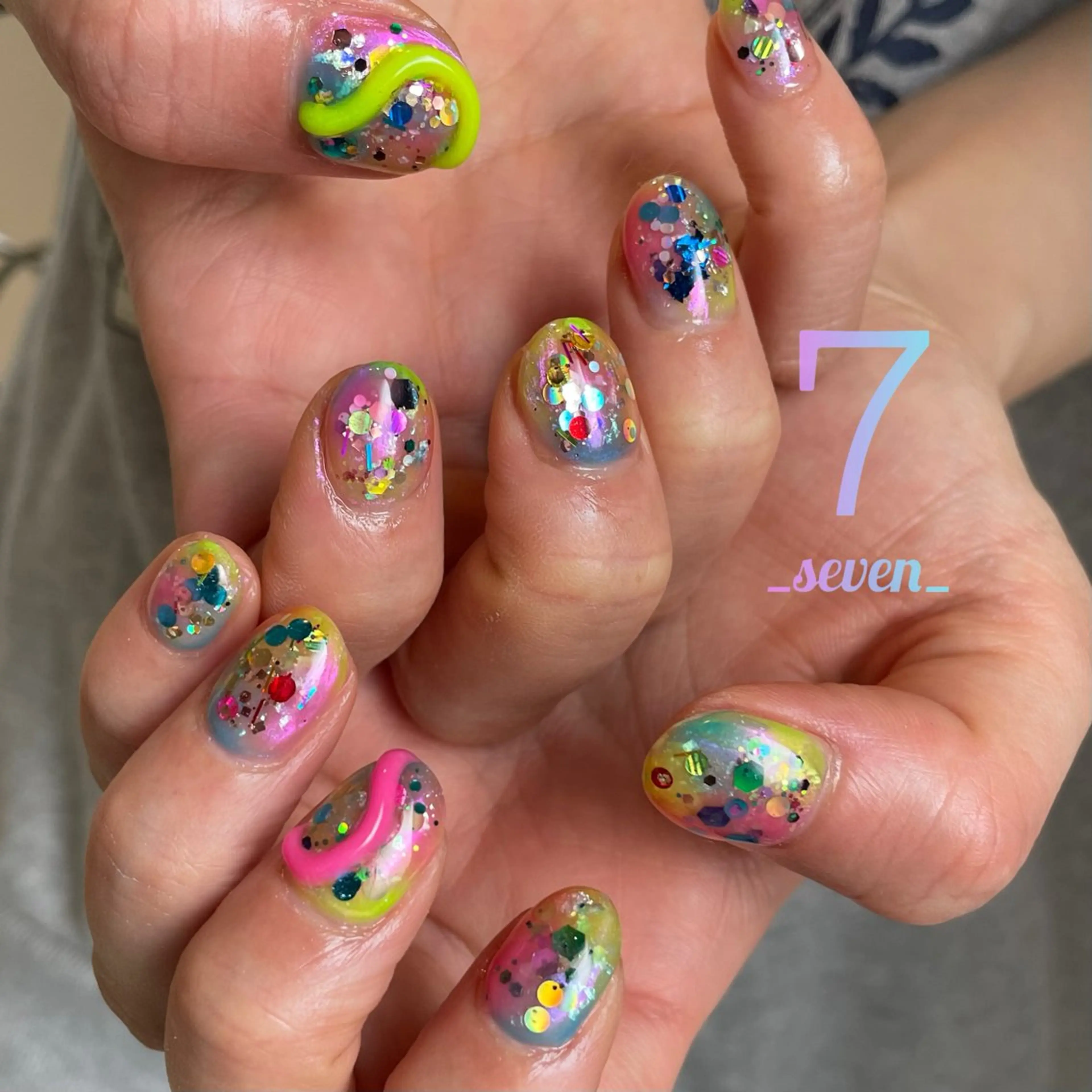 ネイル ハンドネイル nail salon 7_seven_所属・nail salon 7 _seven_のネイルデザイン