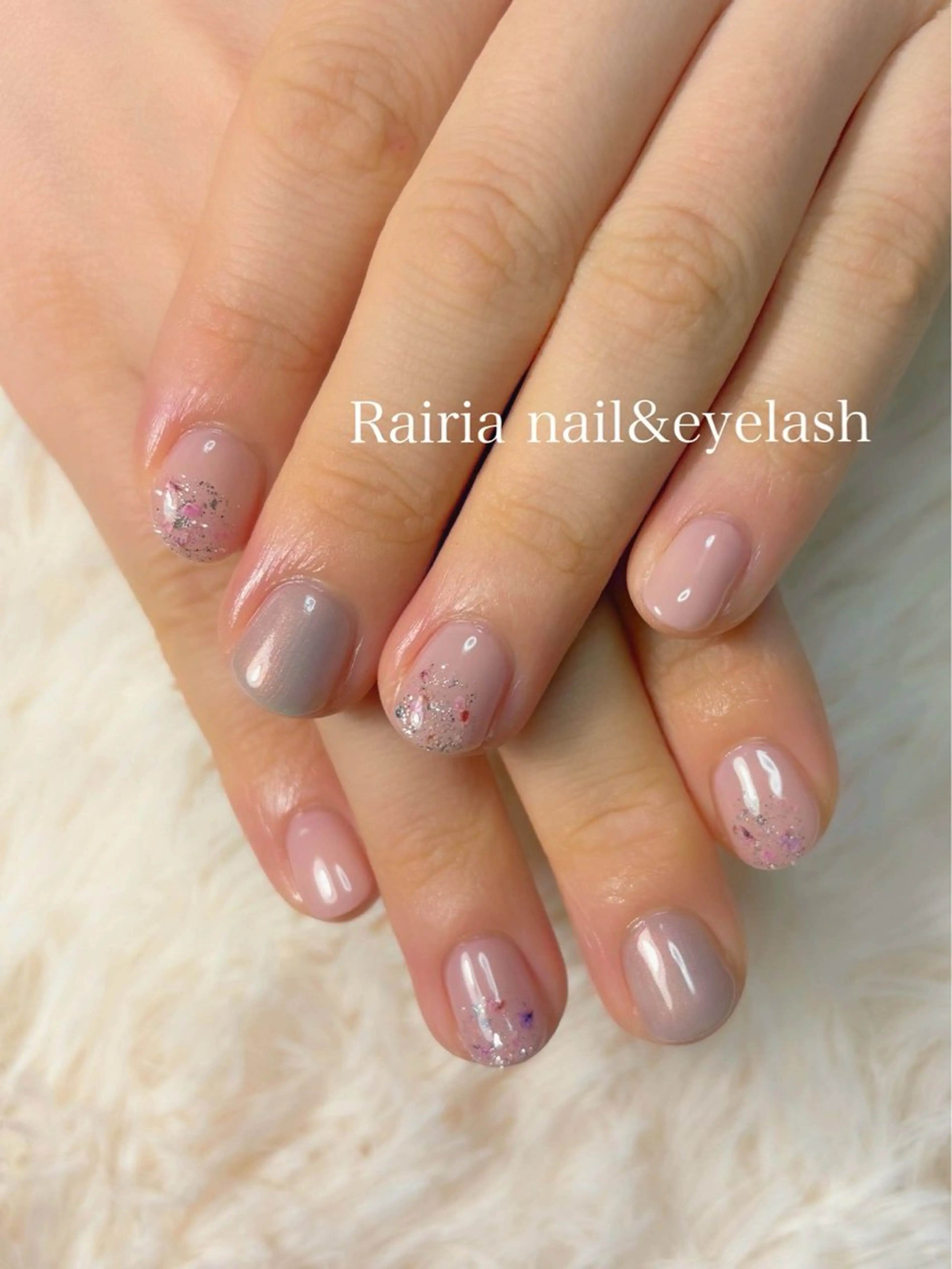 ネイル フットネイル ジェルネイル マグネットネイル オフィスネイル ワンカラーネイル NAILSALON CRISTA所属・🤍CRISTA yui🤍のネイルデザイン