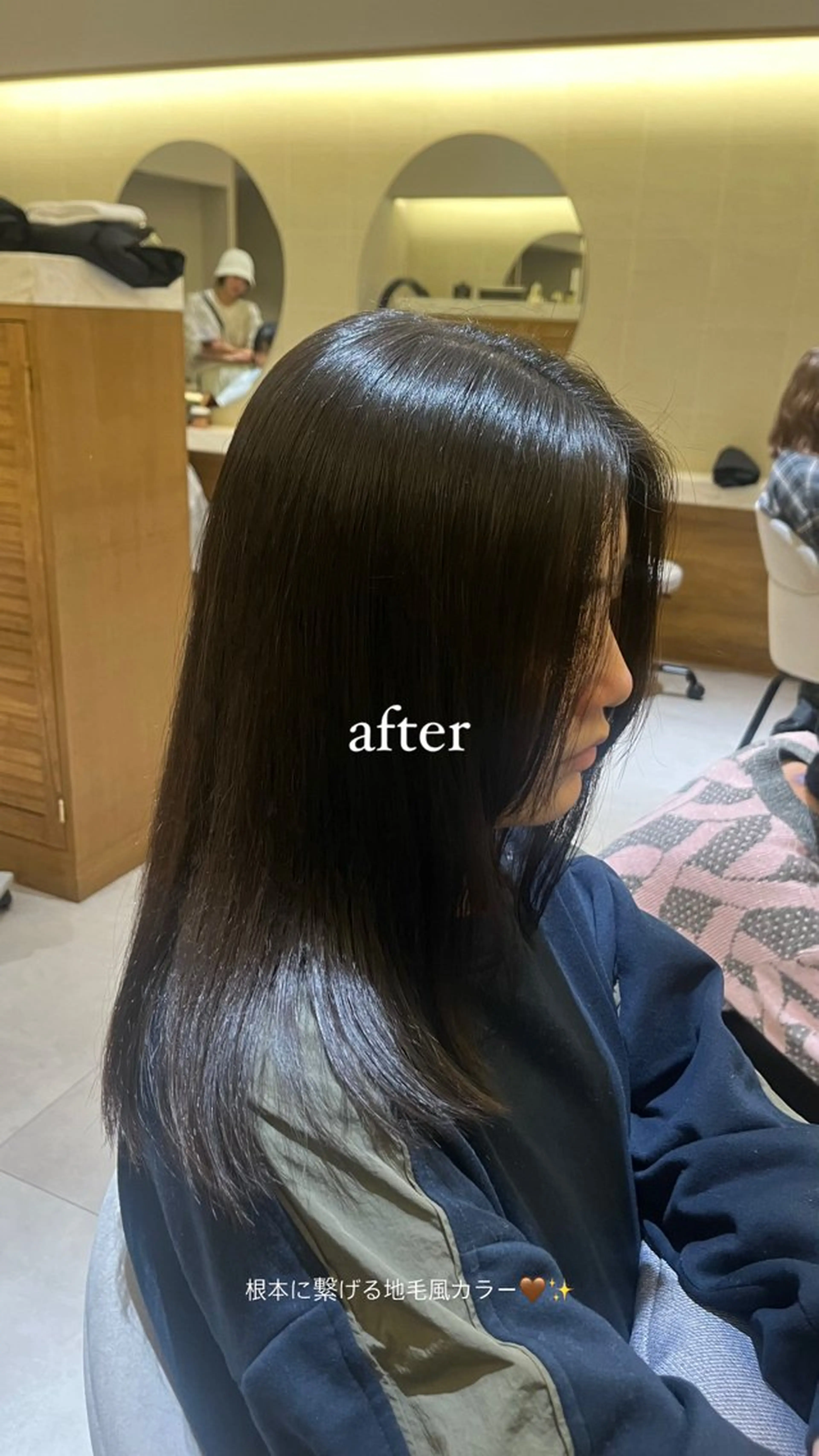 ミディアム yiye aoyama所属・表参道yiye うららのヘアスタイル