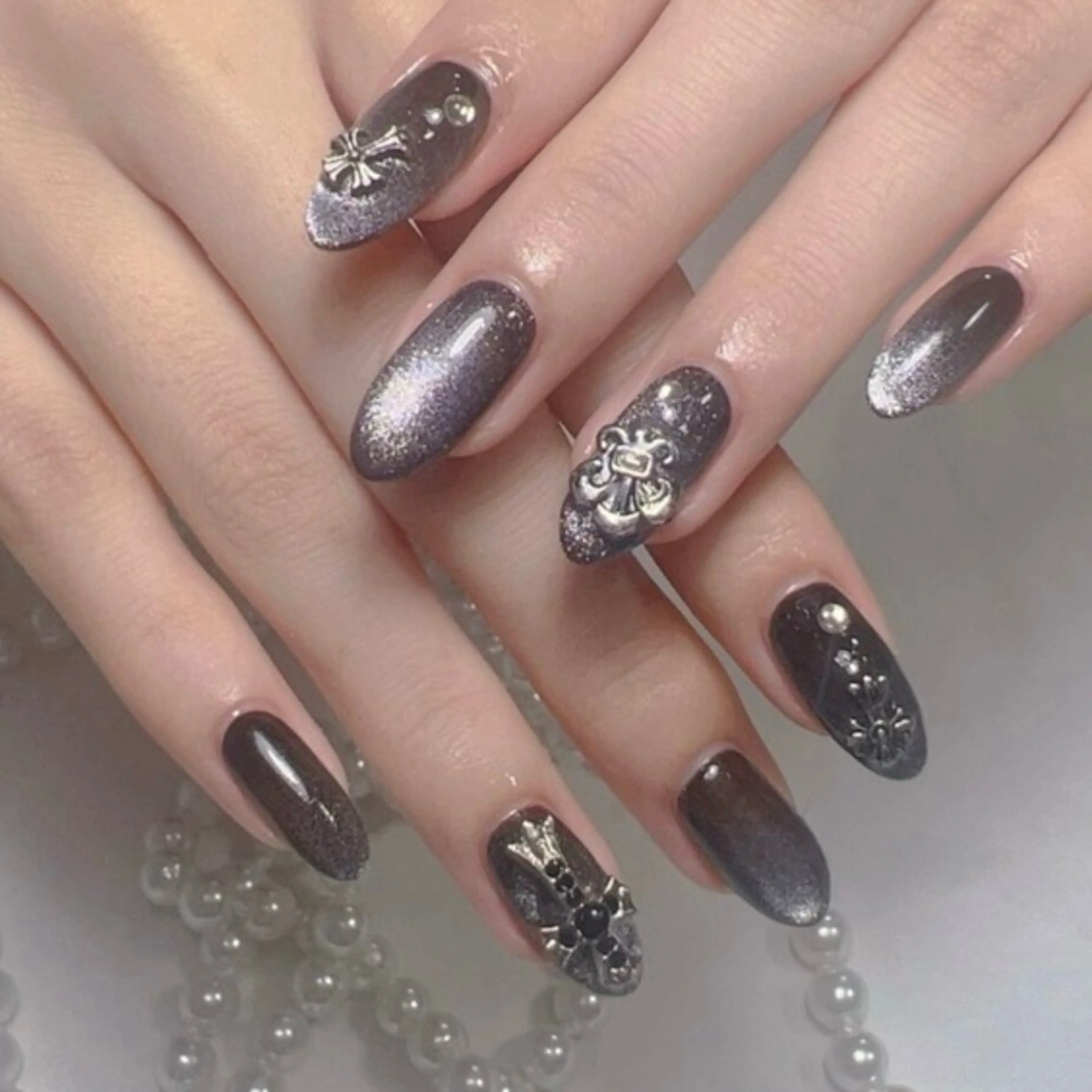 ネイル アートネイル フレンチネイル ジェルネイル グラデーション 韓国ネイル 久保田 マリコのネイルデザイン