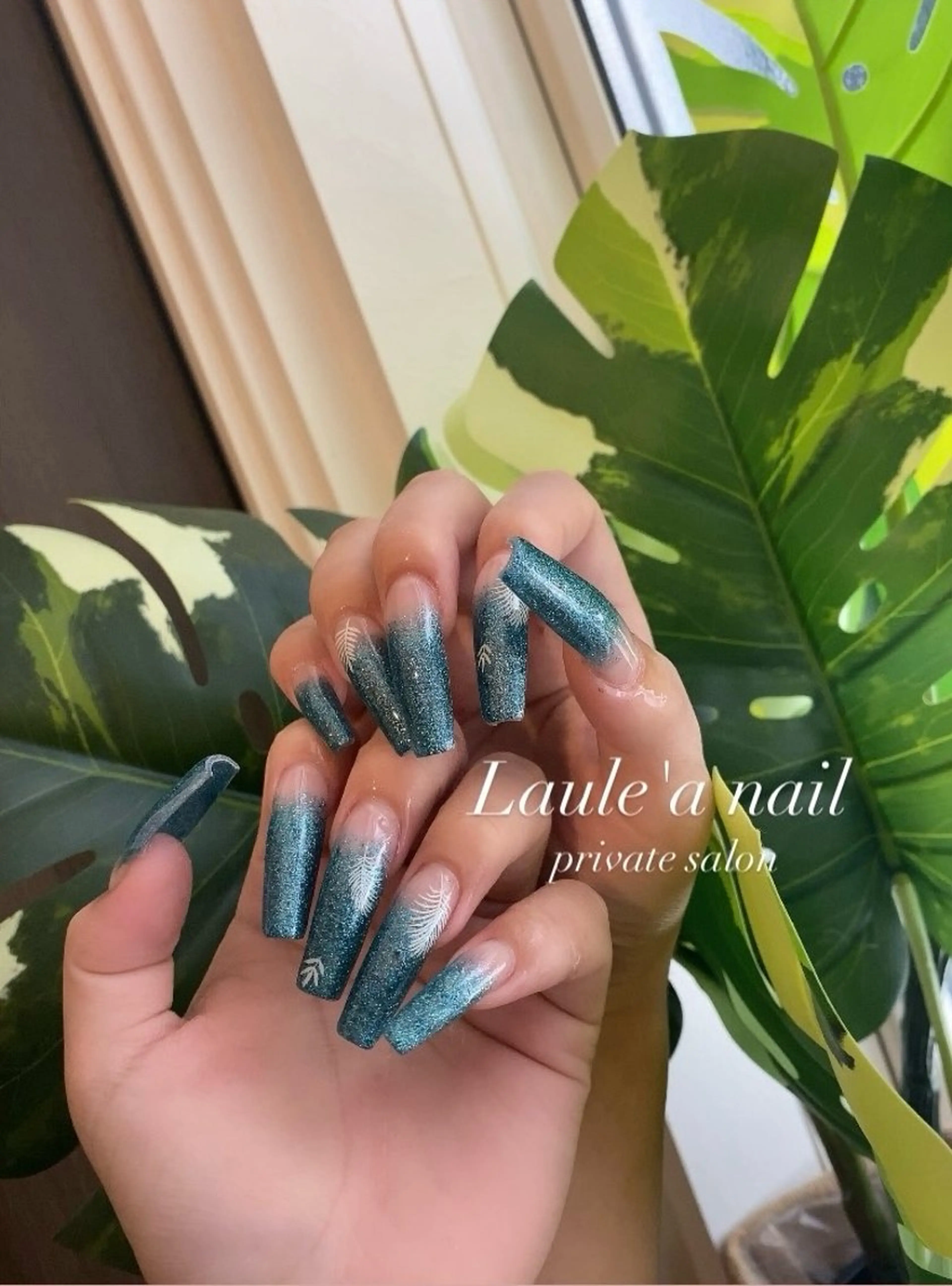ネイル 夏ネイル ハンドネイル Laule'a nail salonのネイルデザイン