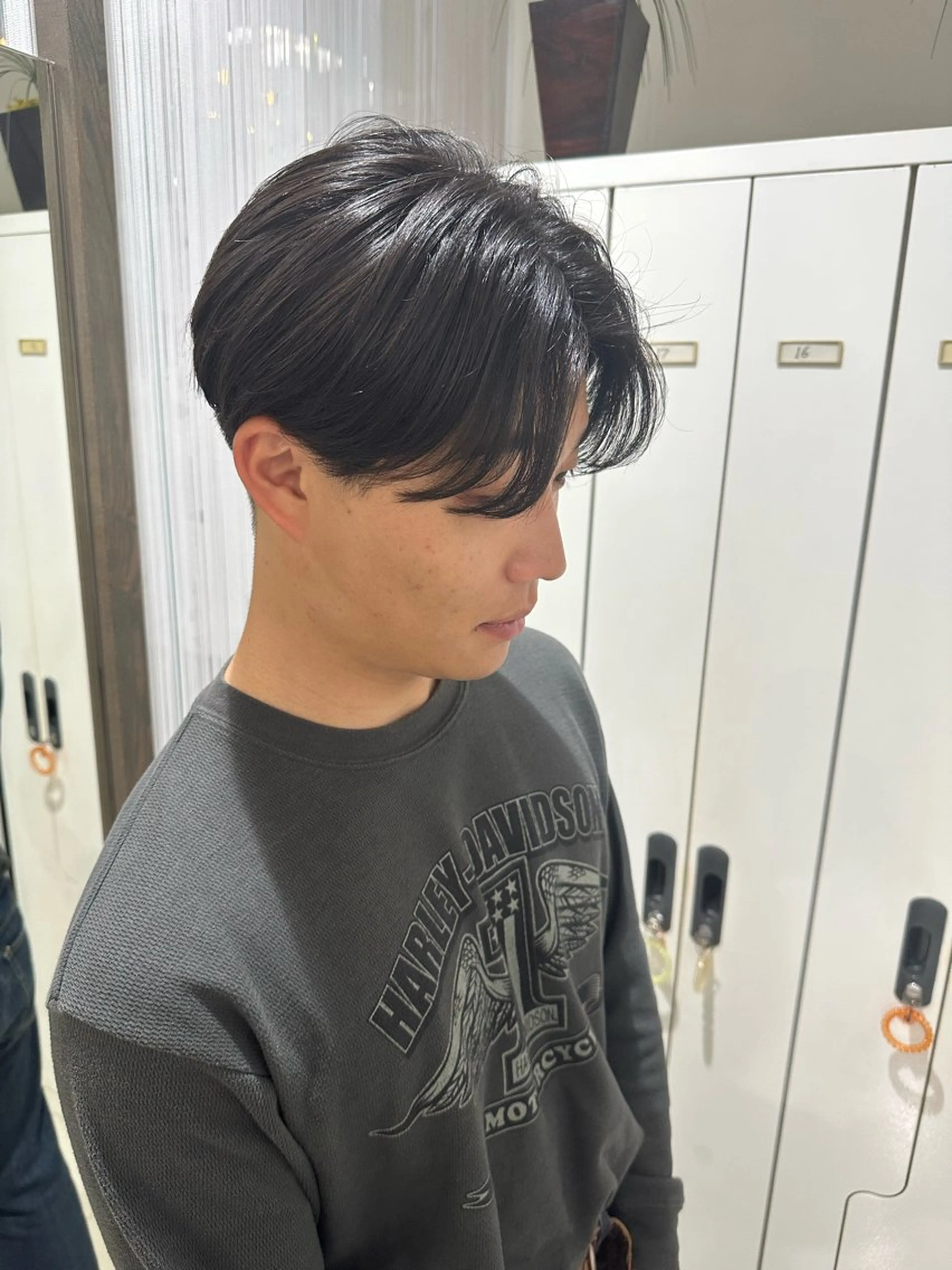 メンズ メンズ韓国風 カット 艶カラー/縮毛矯正/ ブリーチカラー/みなのヘアスタイル