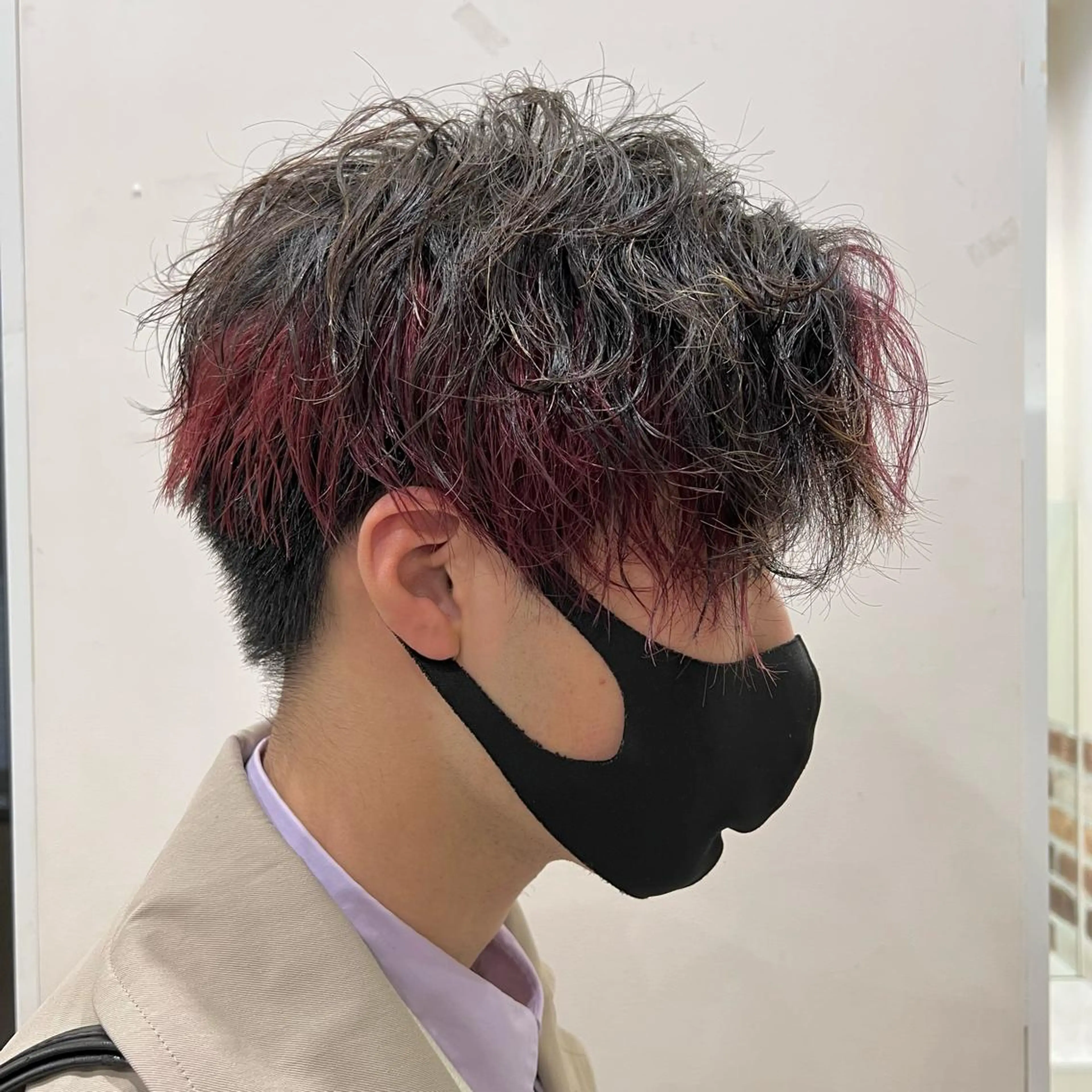 カラー メンズ カット ヘアカラー アグヘアーシータ所属・🤩メンズカット/ パーマ山本🤩のヘアスタイル