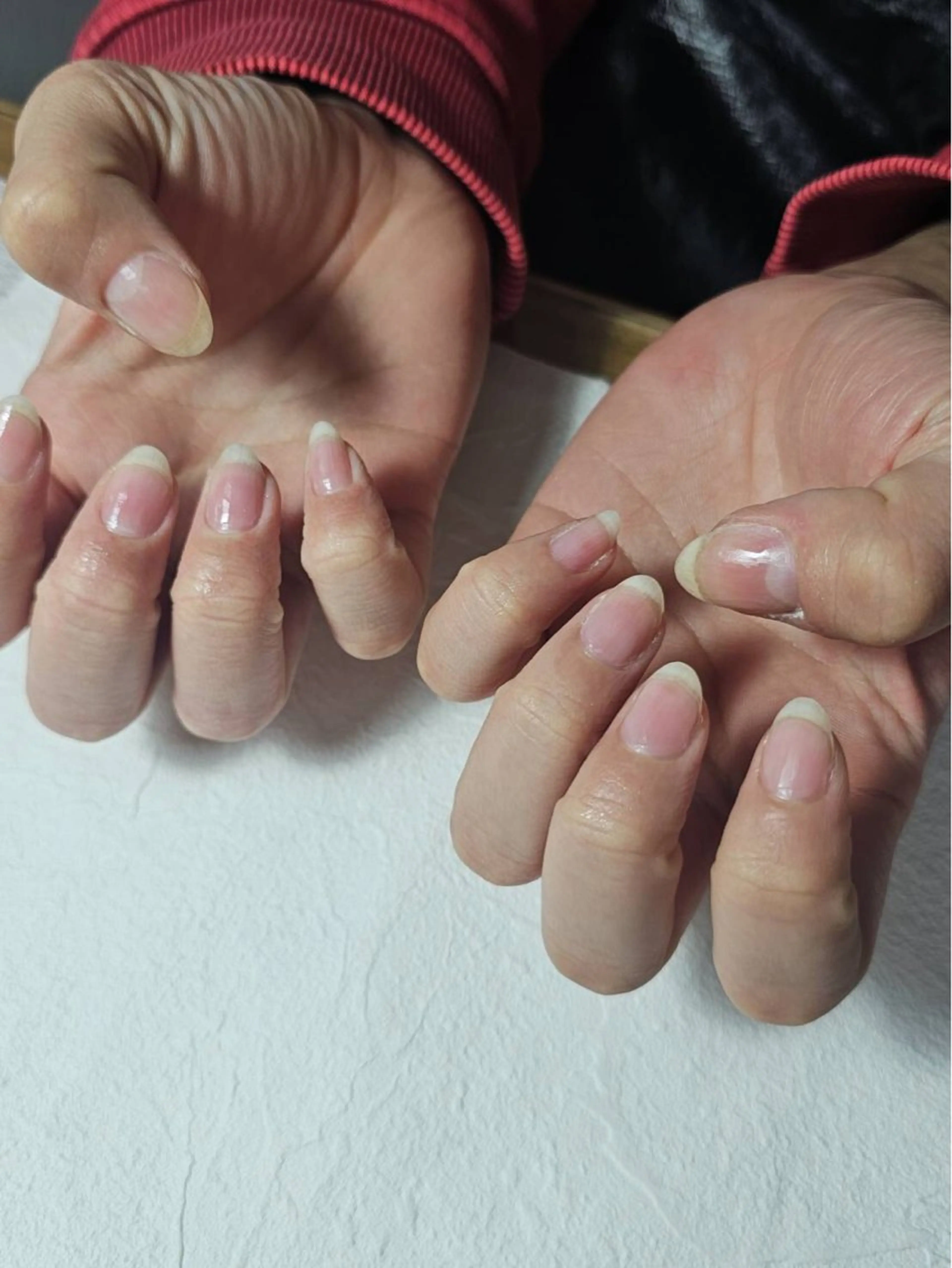 ネイル オーロラネイル フットネイル フレンチネイル ジェルネイル 韓国ネイル Mogu nail 二子玉川のネイルデザイン