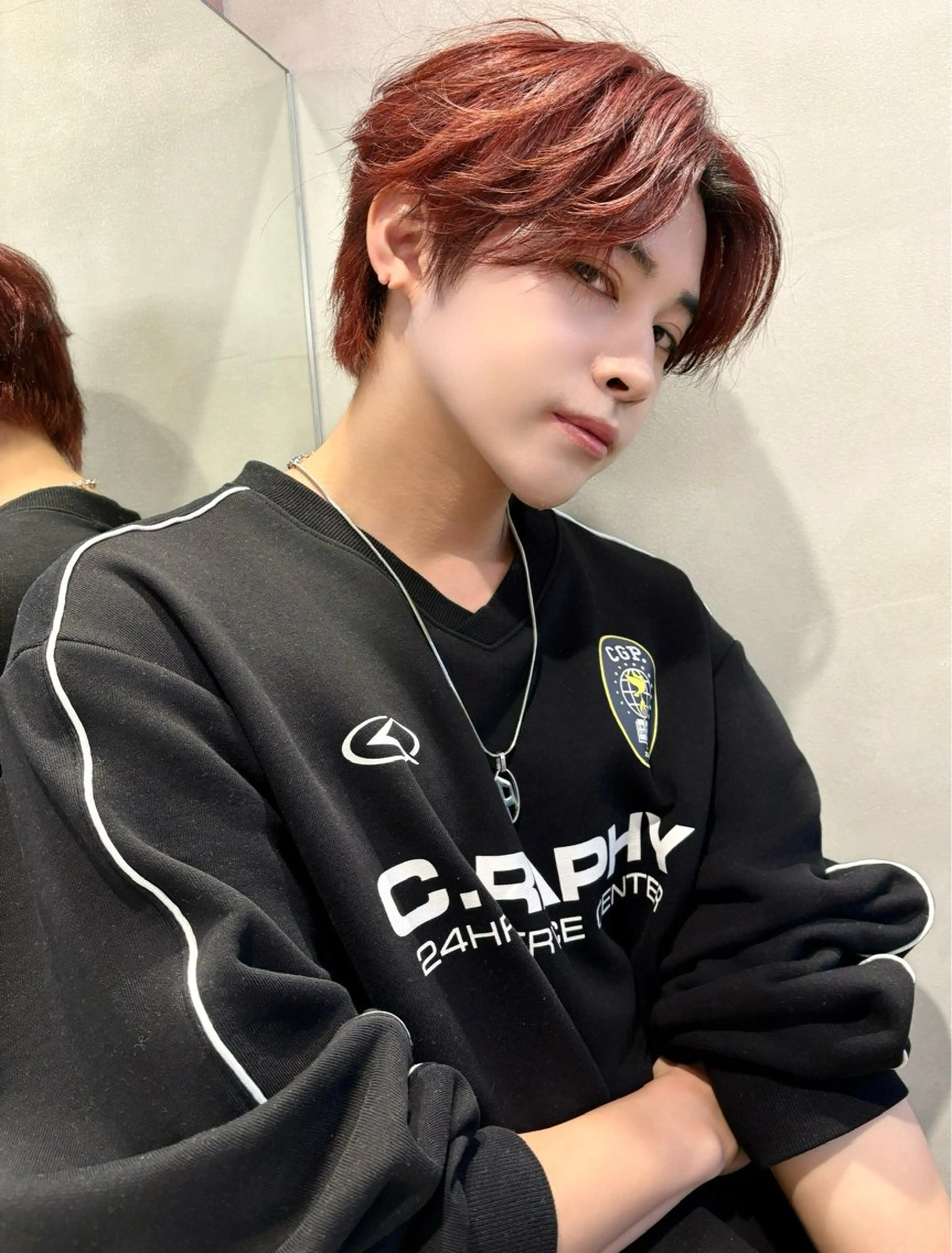 カラー ヘアアレンジ メンズ カット ヘアカラー トリートメント 美髪矯正🫧/ 吉田こうすけのヘアスタイル