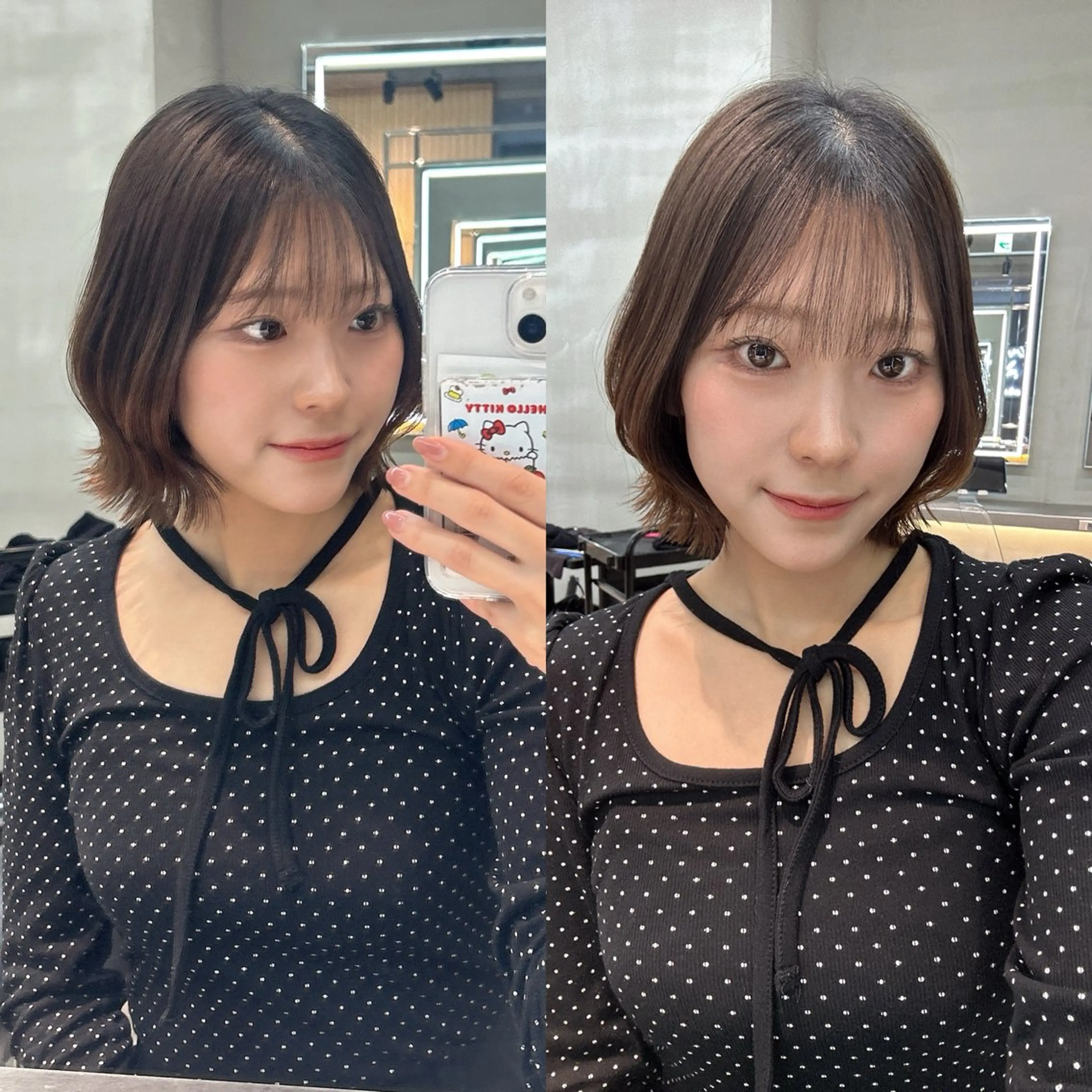 ミディアム カット 縮毛矯正 トリートメント ✨髪質改善特化✨副 店長椎葉信乃介のヘアスタイル