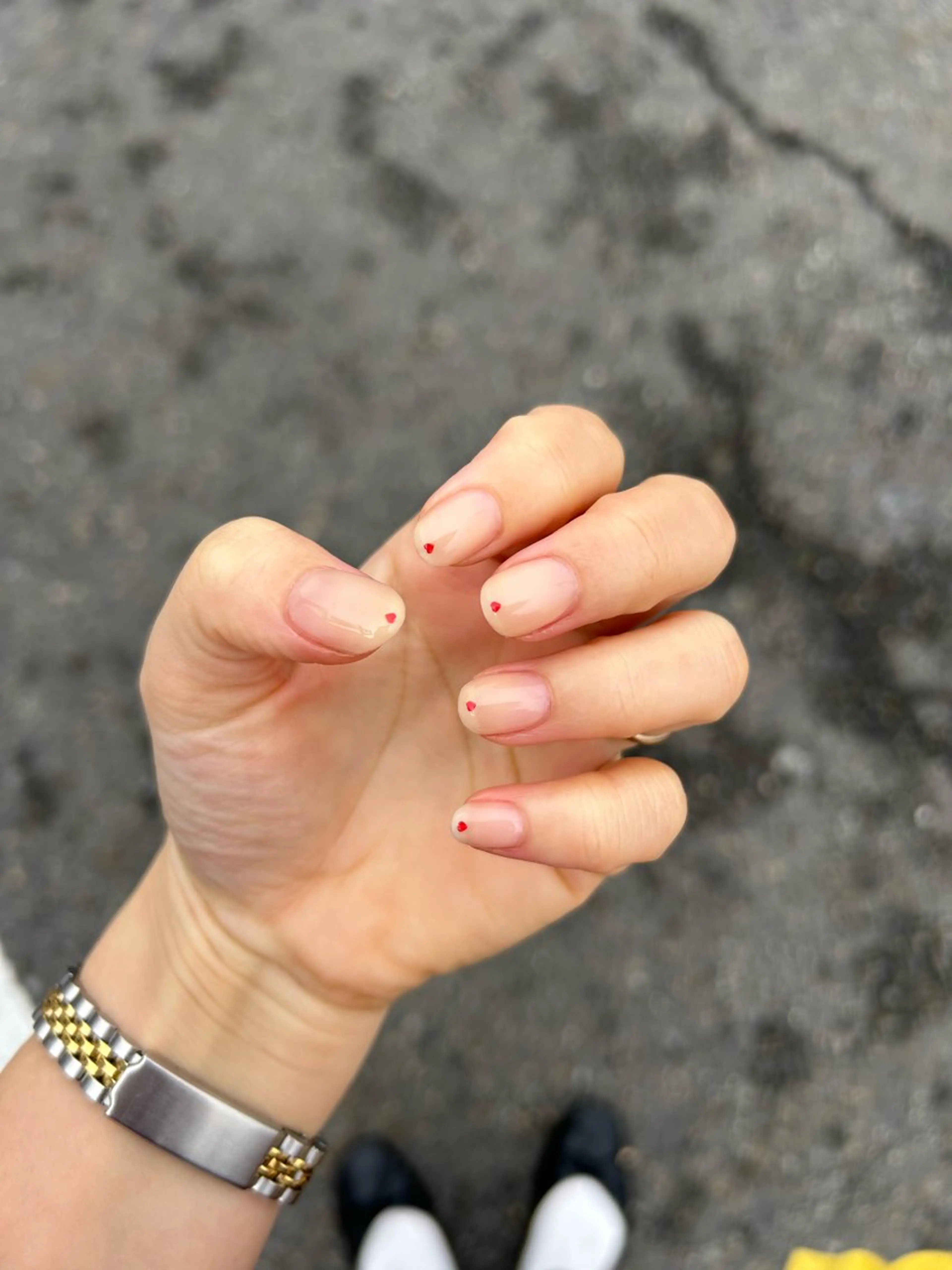 ネイル ハート ハンドネイル COR.(ｺﾙ)所属・COR. ｺﾙのネイルデザイン