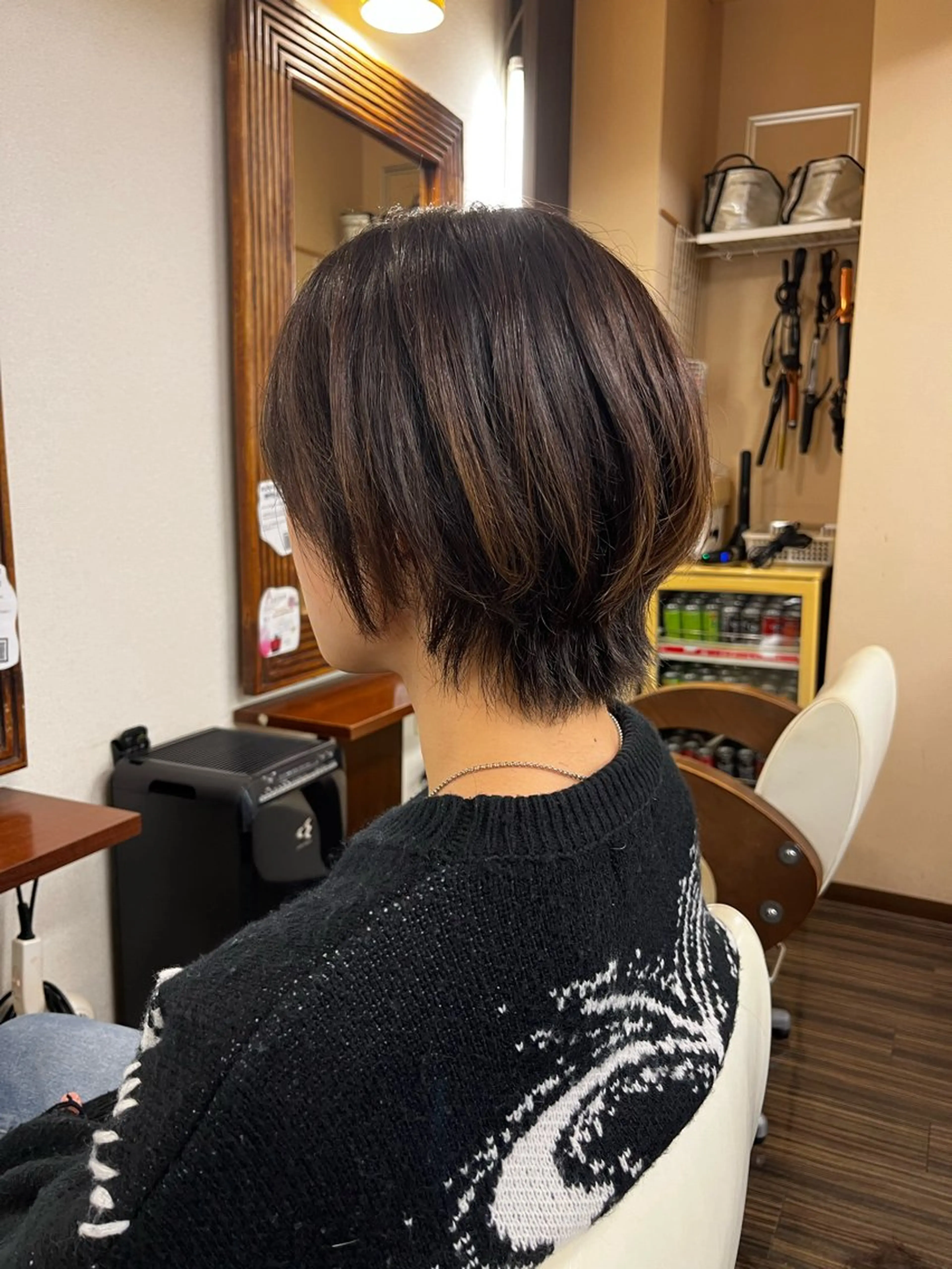 メンズ カット ヘアカラー トリートメント 西形 梨瑚のヘアスタイル
