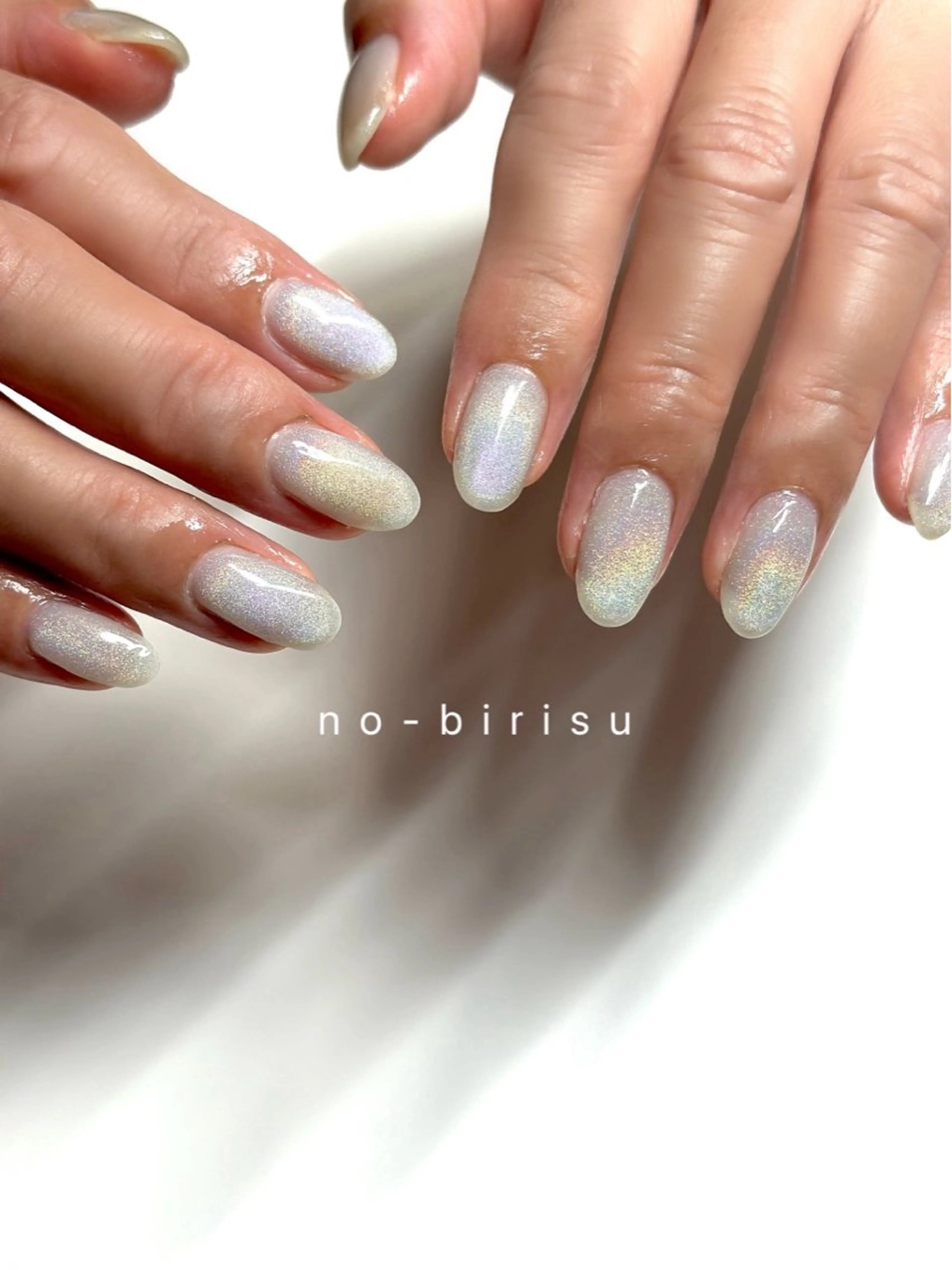 ネイル マグネットネイル ハンドネイル no-birisu nailのネイルデザイン