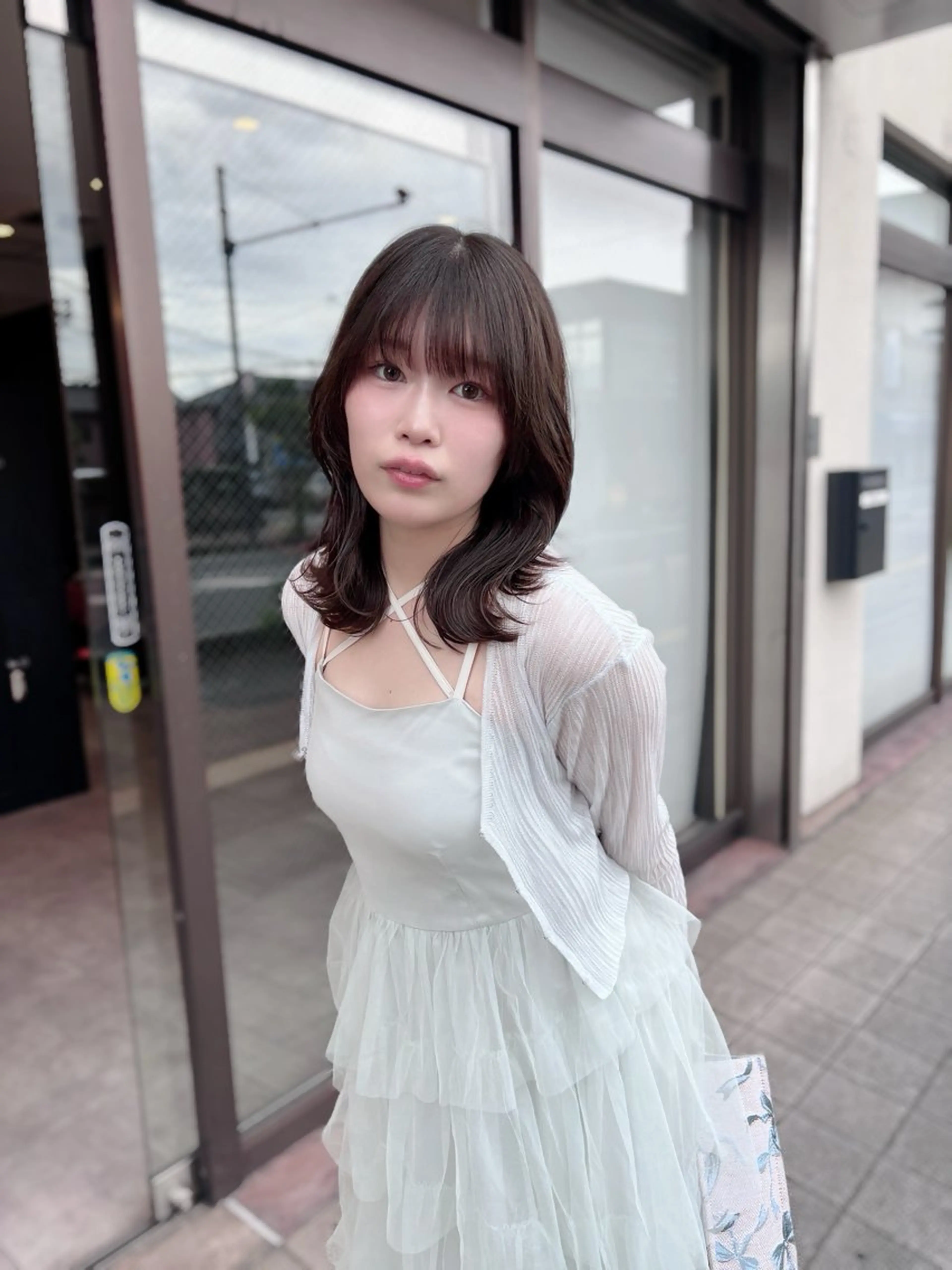 ミディアム hers所属・【縮毛矯正支持絶大】 RYOJIのヘアスタイル