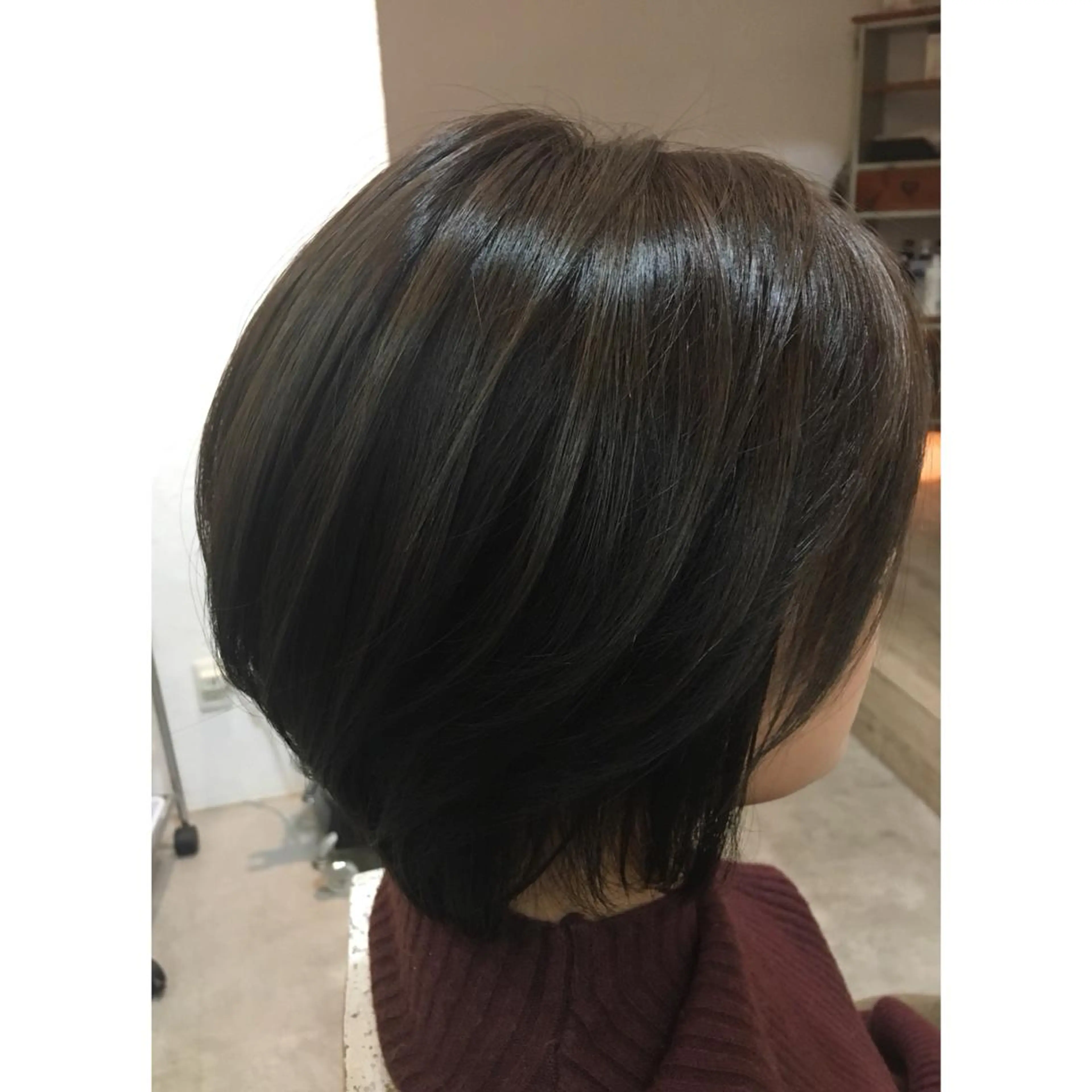 カラー ハイライトカラー イルミナカラー fio マナミのヘアスタイル