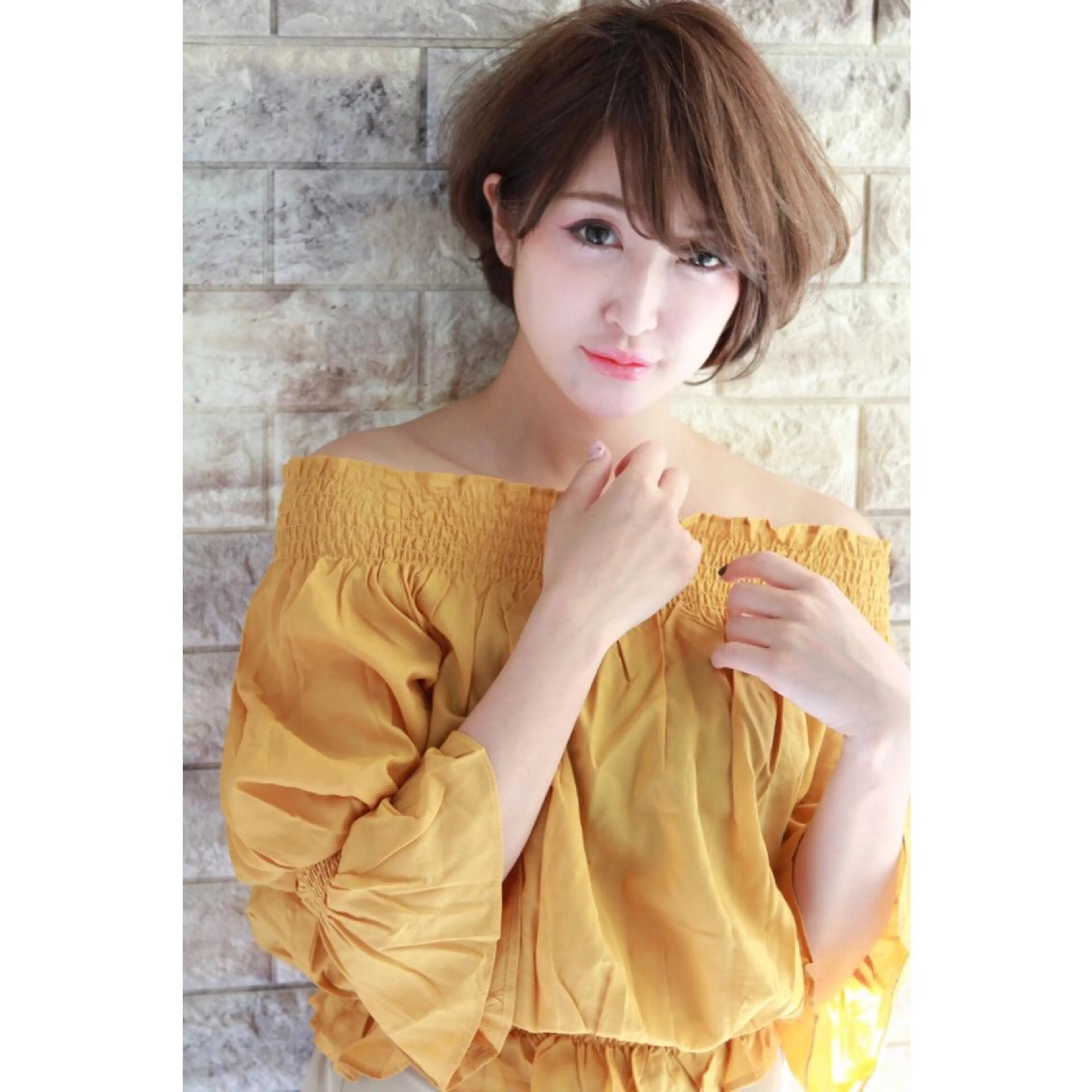 ショート カット トリートメント ほさか しんごのヘアスタイル