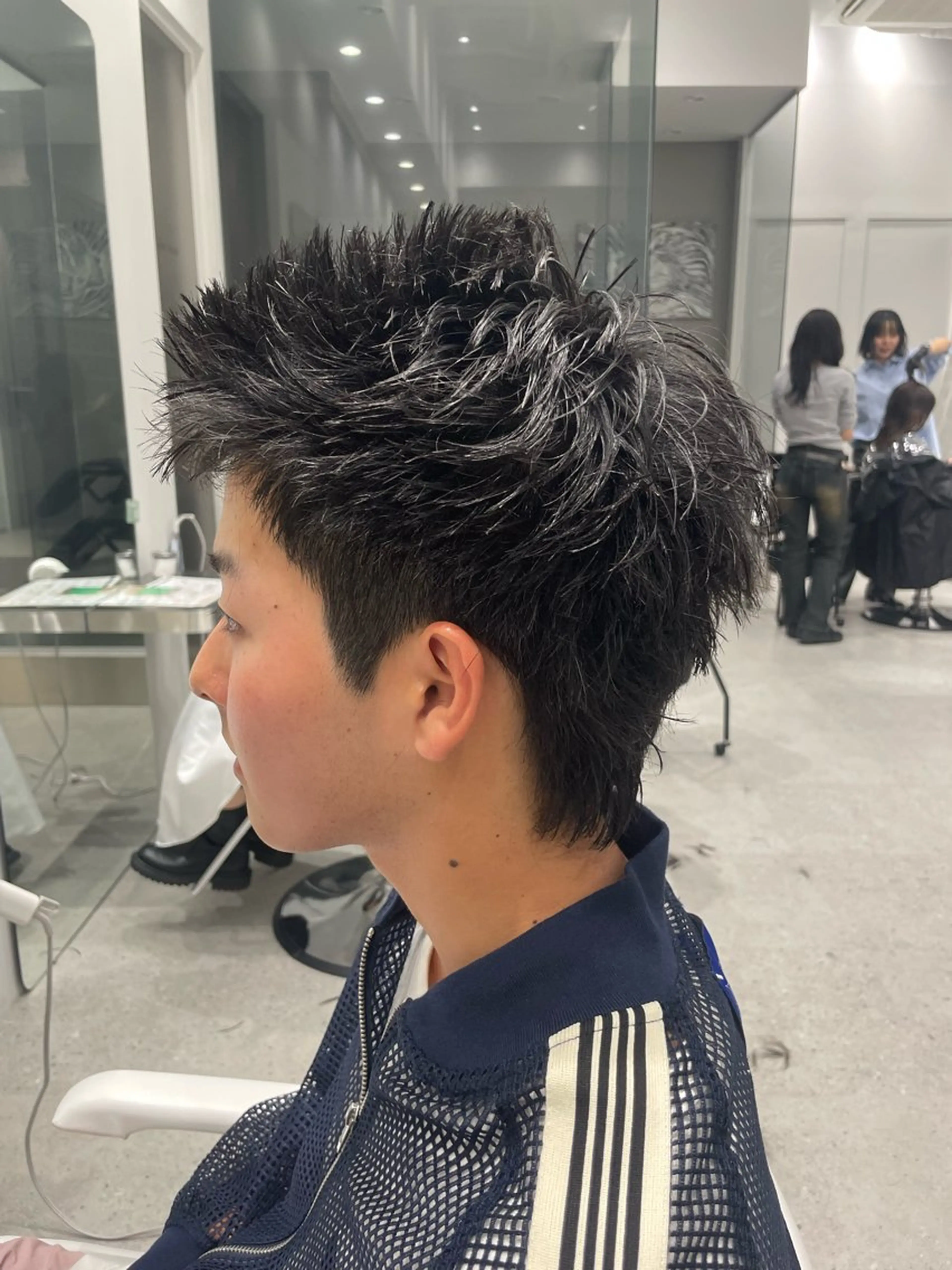 メンズ 無料ショートモデル 募集中❗️秋山ひらいのヘアスタイル