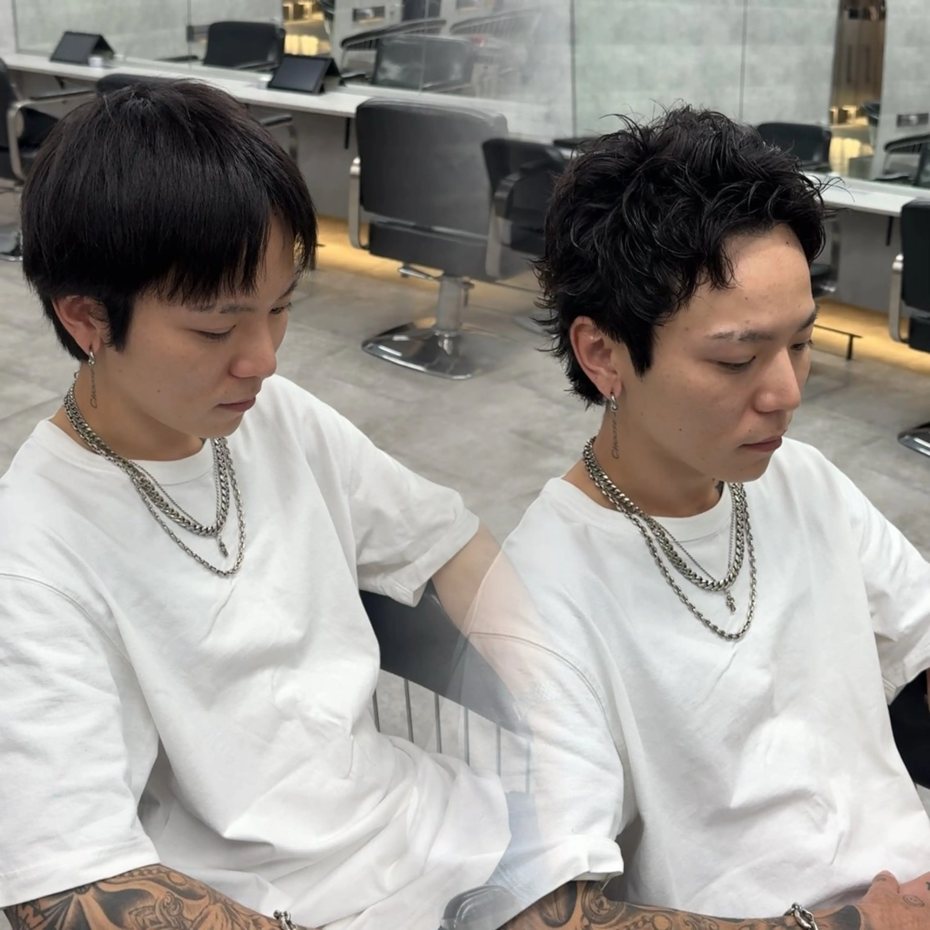 ショート パーマ メンズ 垢抜けのプロ🪄 honoのヘアスタイル