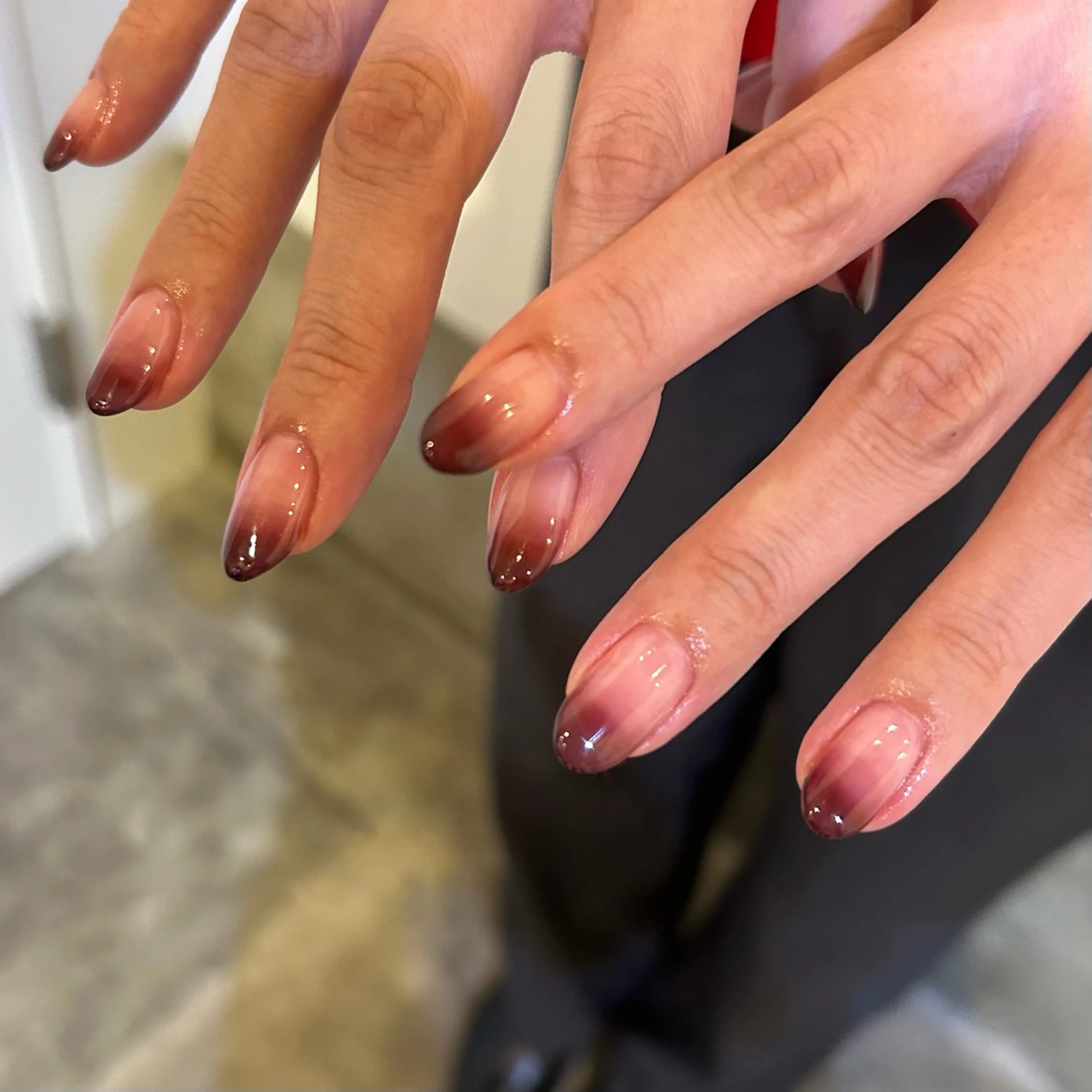 ネイル グラデーション Yumi 広尾|恵比寿ネイルのネイルデザイン