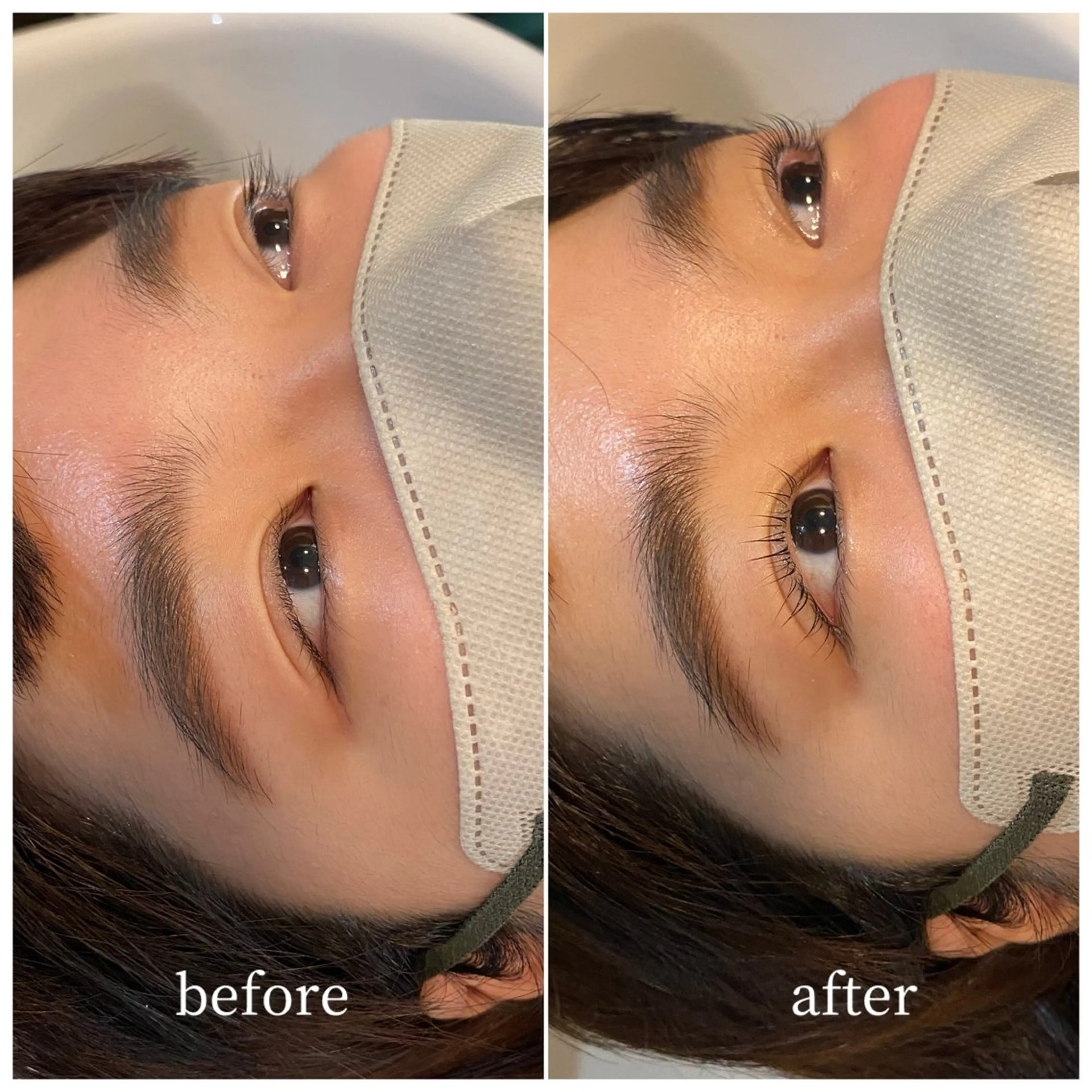 マツエク・マツパ 一重×まつ毛パーマ I's hair NUBOU所属・小守林 蘭のヘアスタイル