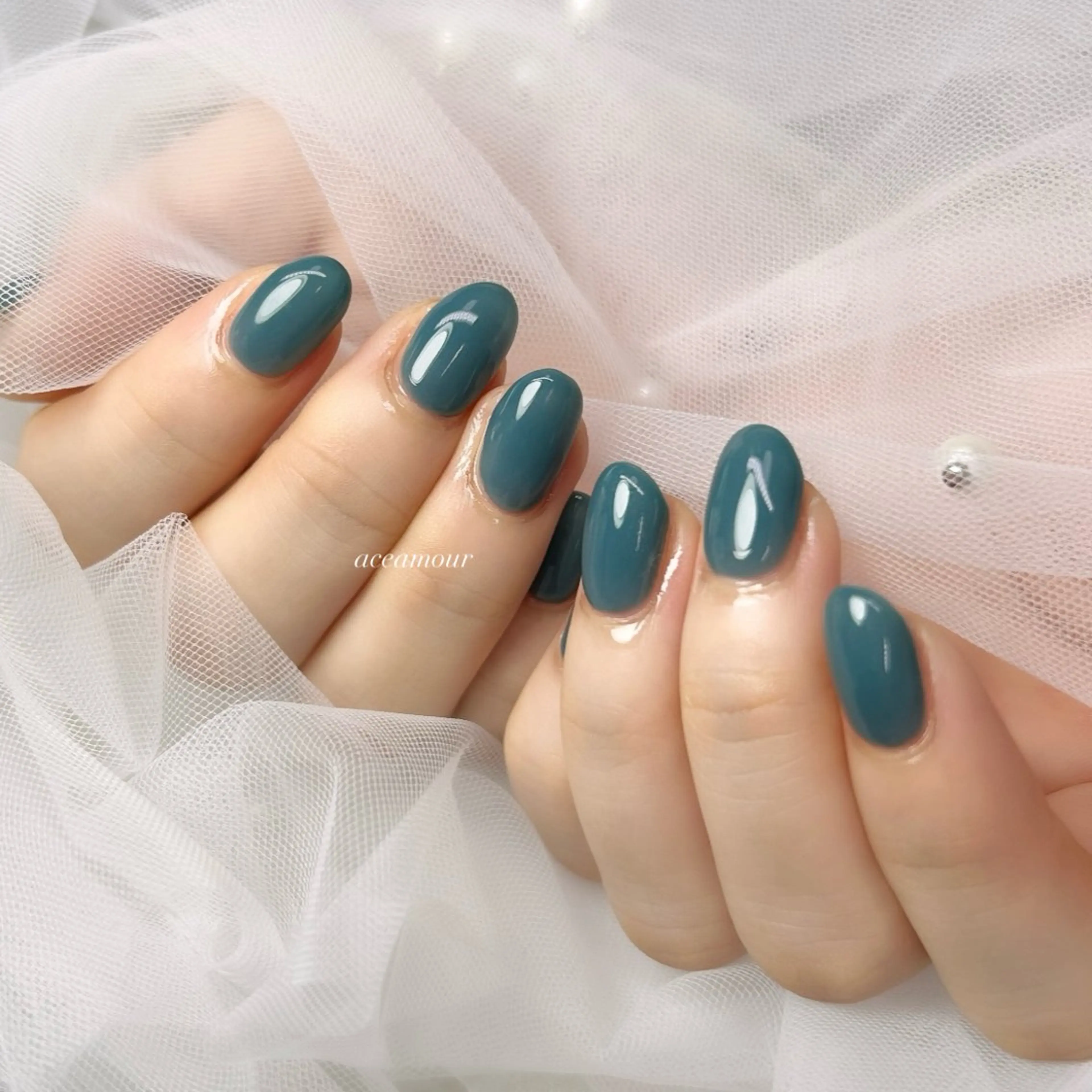 ネイル ハンドネイル ハンドケア ネイル/耳つぼ /新ホワイトニングのネイルデザイン