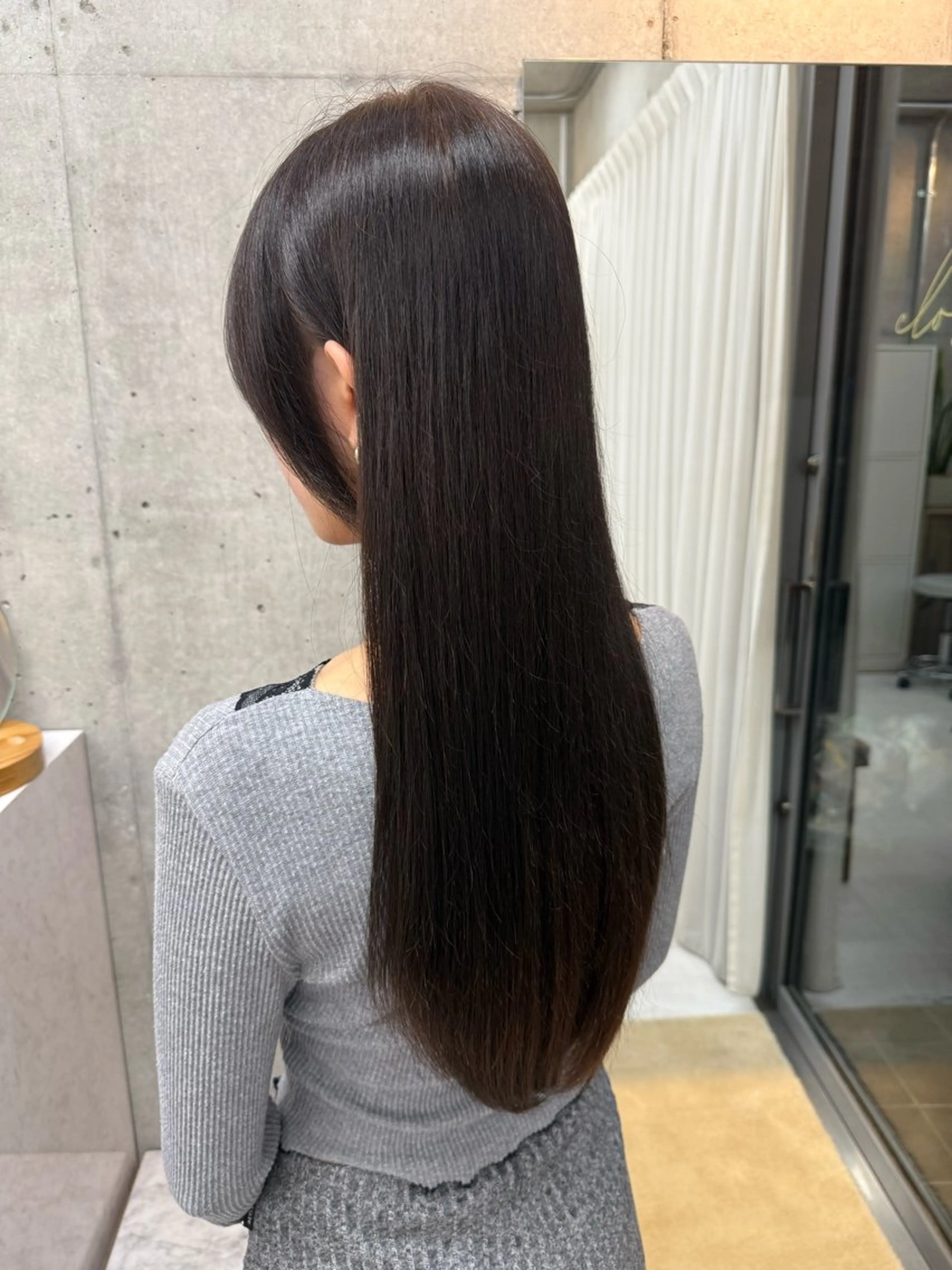 ロング カラー clore所属・透明感カラー yuraのヘアスタイル