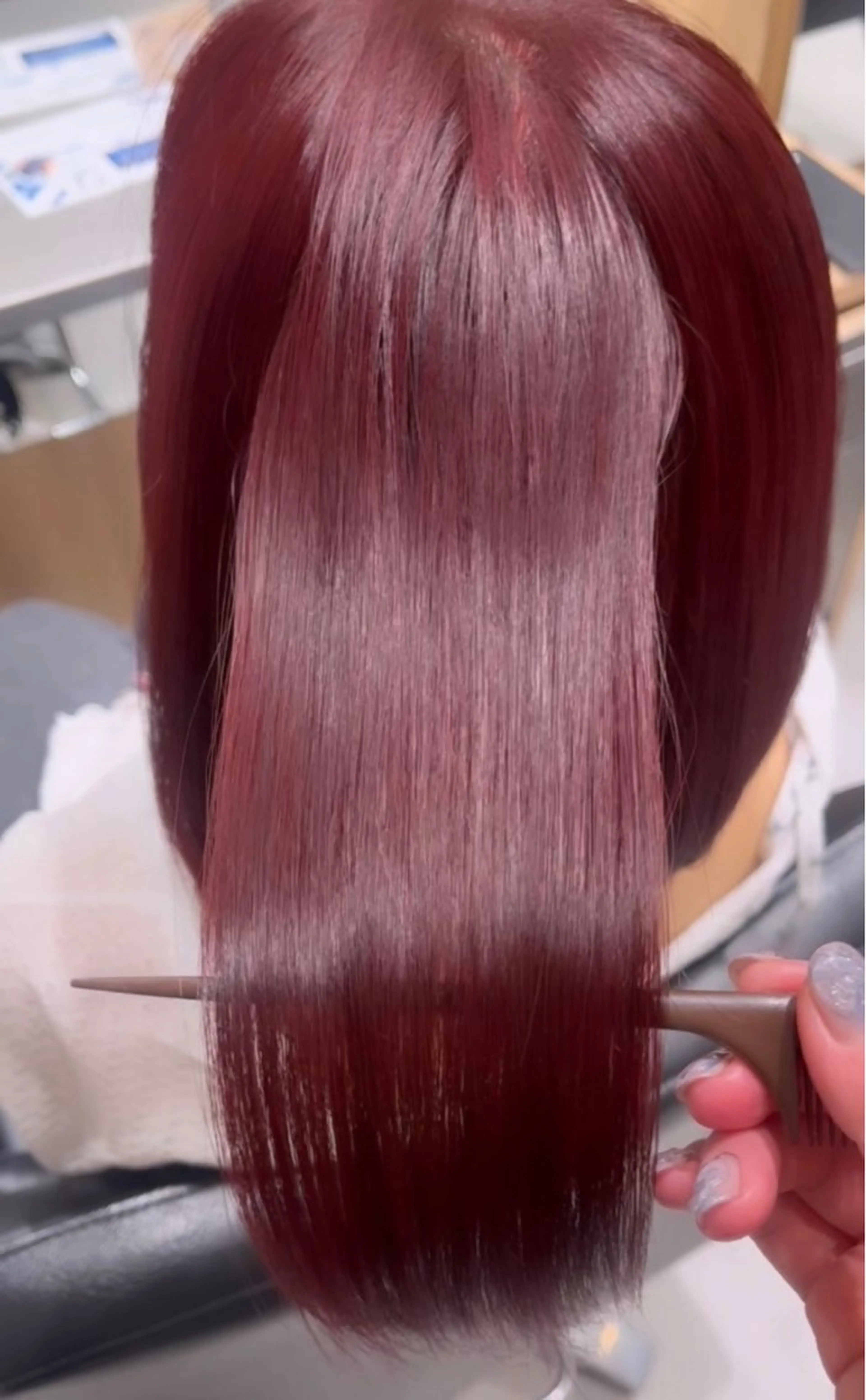 🍒ブリーチなしでできる🍒暖色カラーの写真