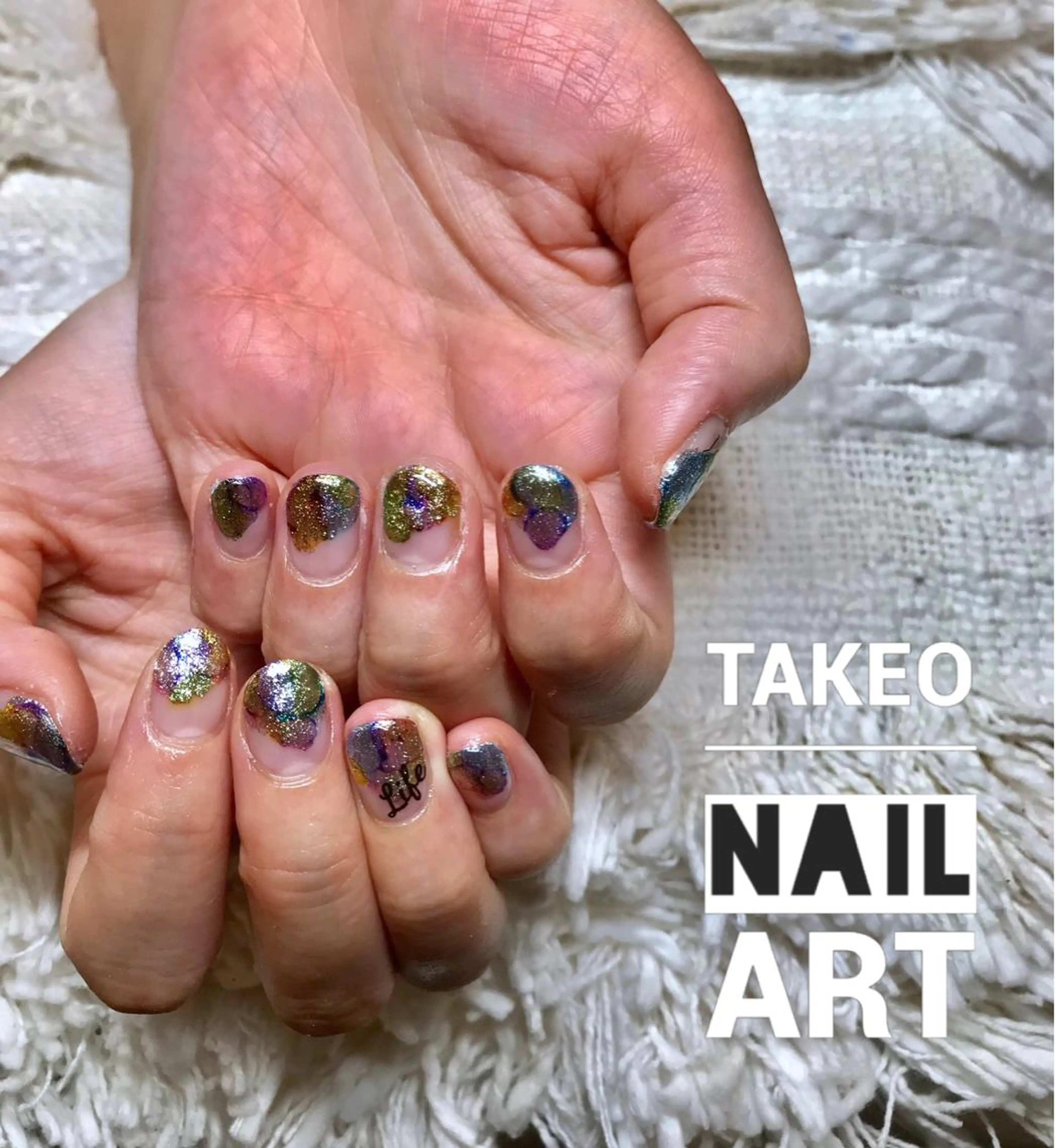ショート ネイル マツエク・マツパ ハンドネイル ハンドケア nail&eye Aoのマツエク・マツパデザイン