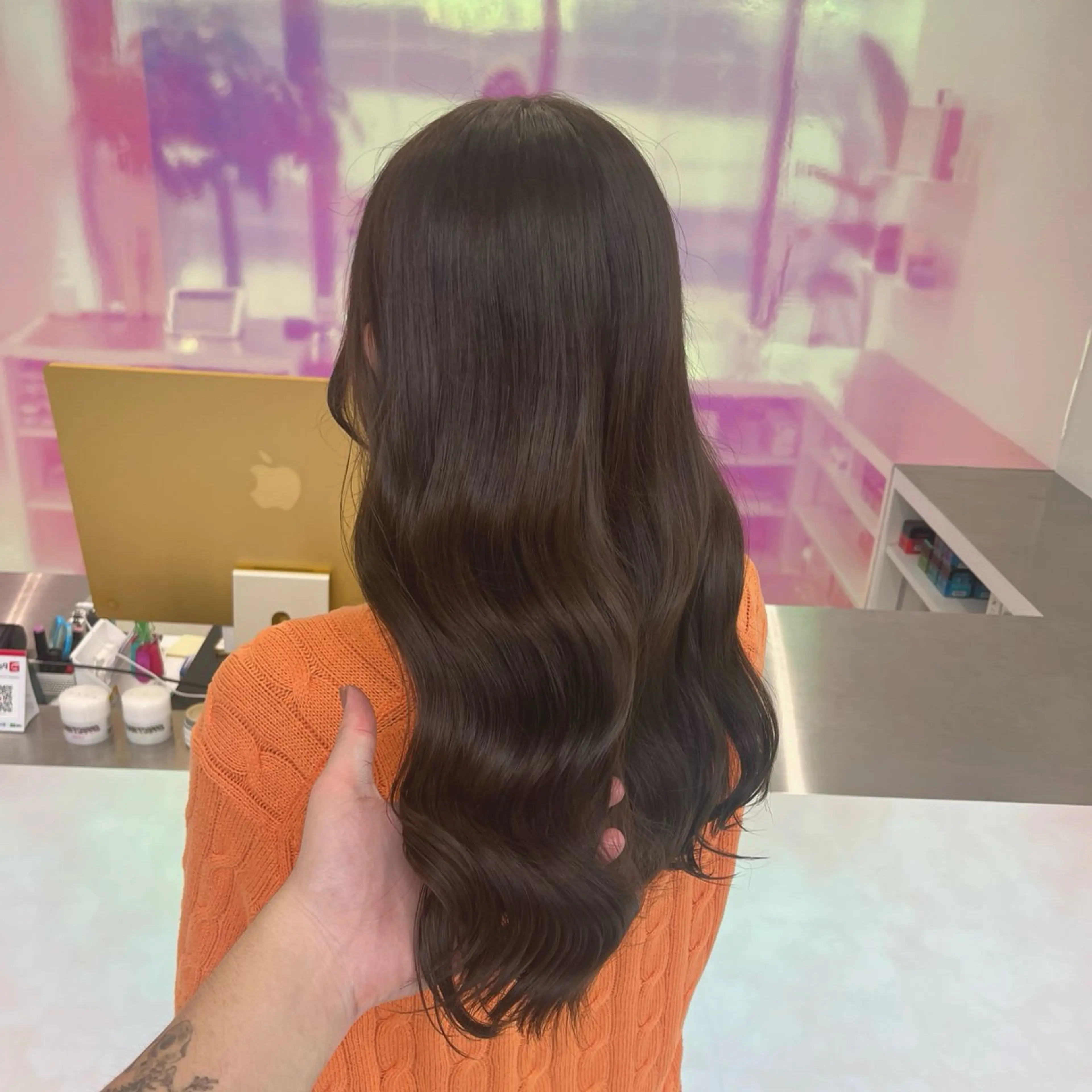 セミロング カラー ヘアカラー ブリーチボブNo.1 🥇/KOHEIのヘアスタイル