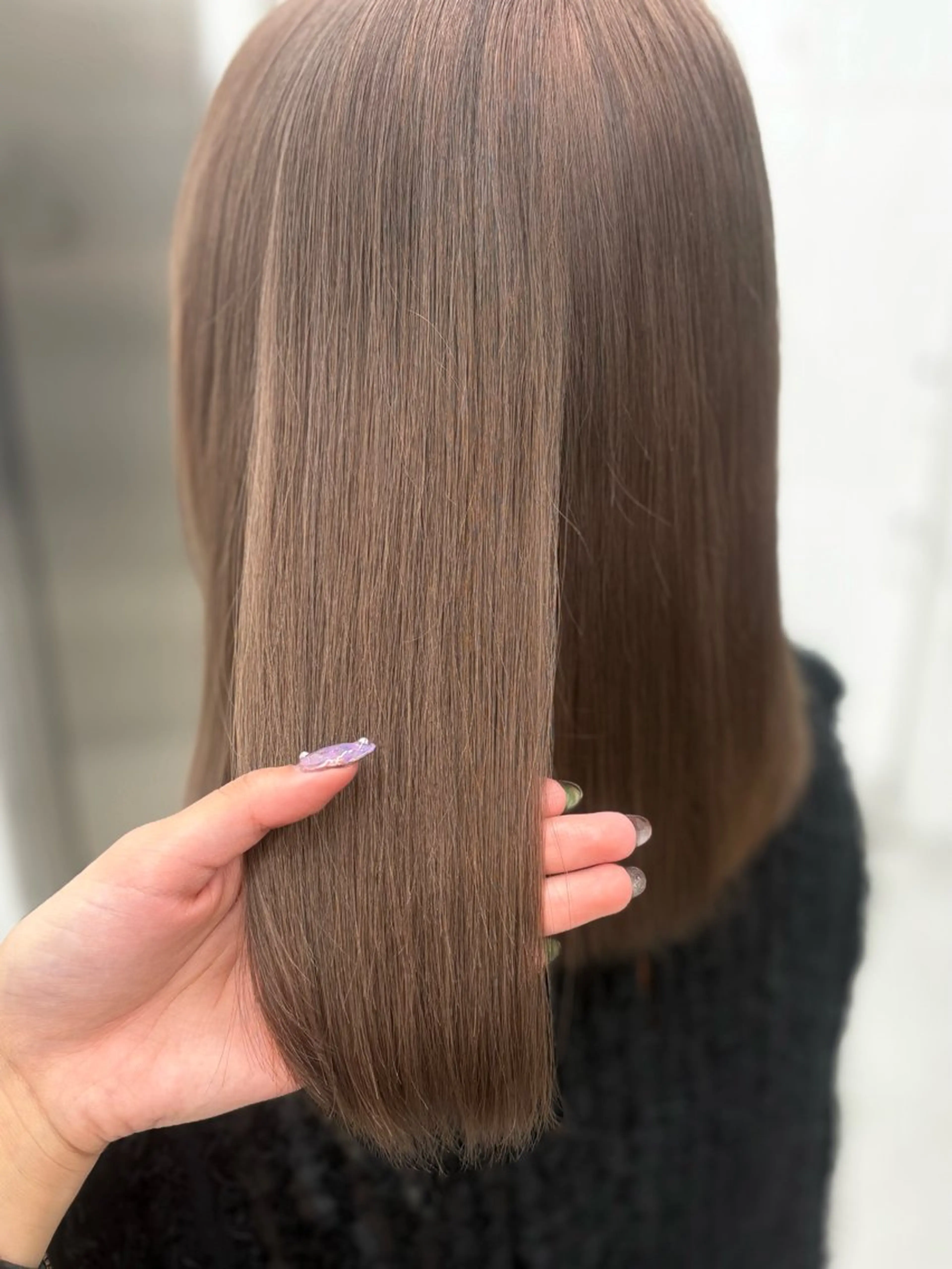 ショート カラー ベージュカラー ブリーチ 透明感カラー オリーブベージュ トリートメント ヘアカラー 🌟ゆりあ🌟 JILLSTUDIOのヘアスタイル