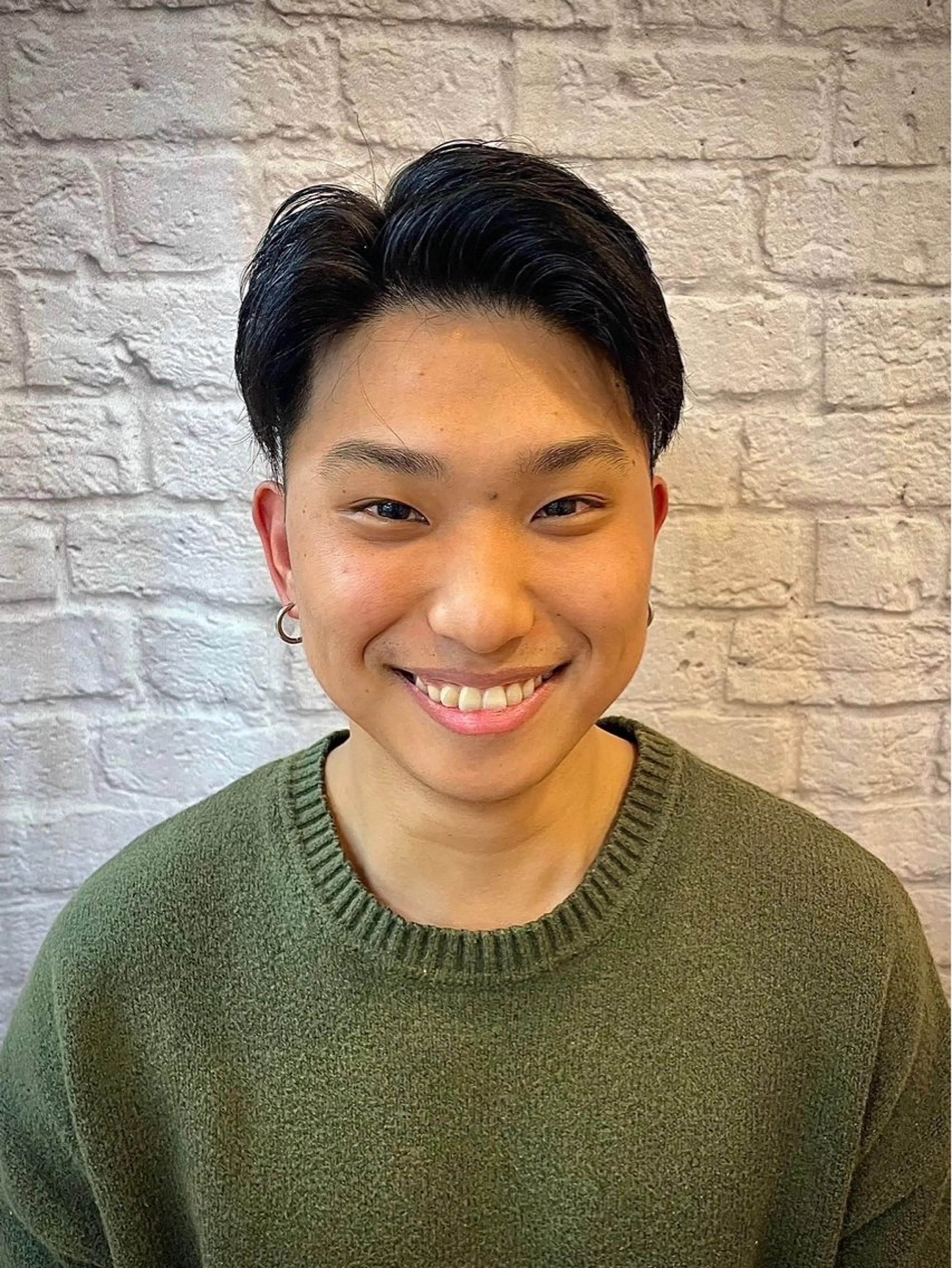 ミディアム メンズ 💈メンズカット 💈加仲凌也のヘアスタイル