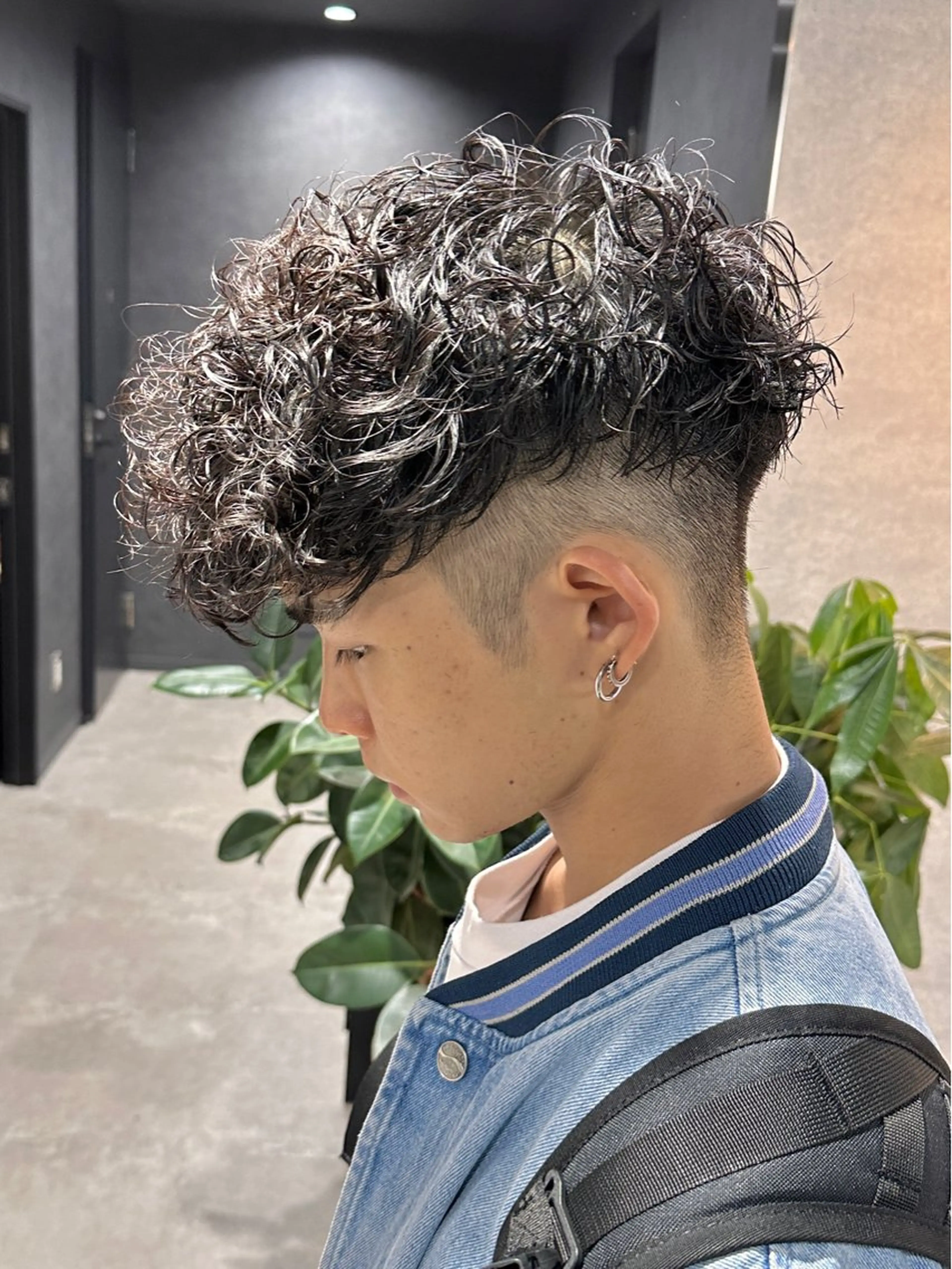 ショート パーマ メンズ 【メンズサロン】 BLUCK 横浜のヘアスタイル