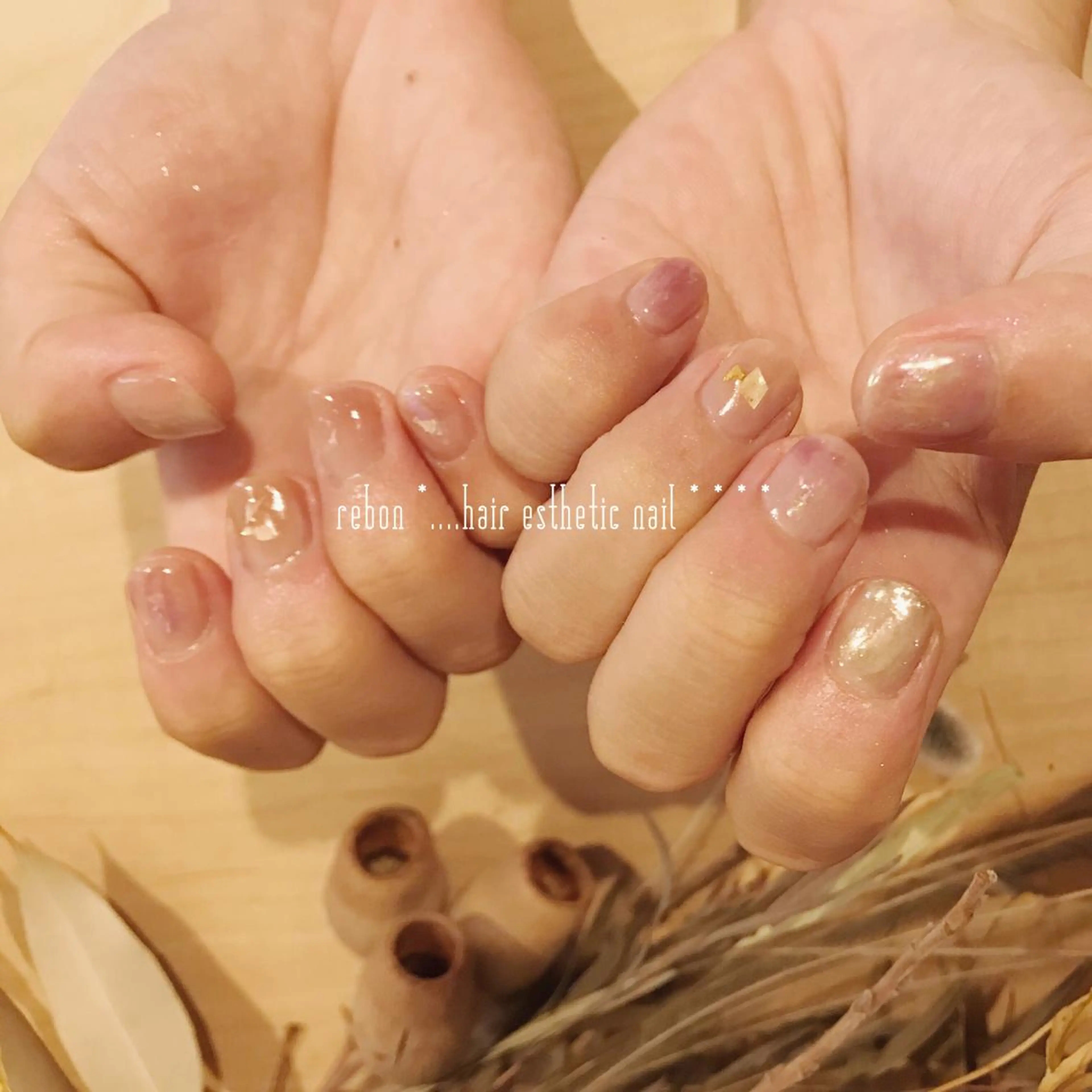 ネイル ハンドネイル フットネイル rebon＊ natsukiのネイルデザイン