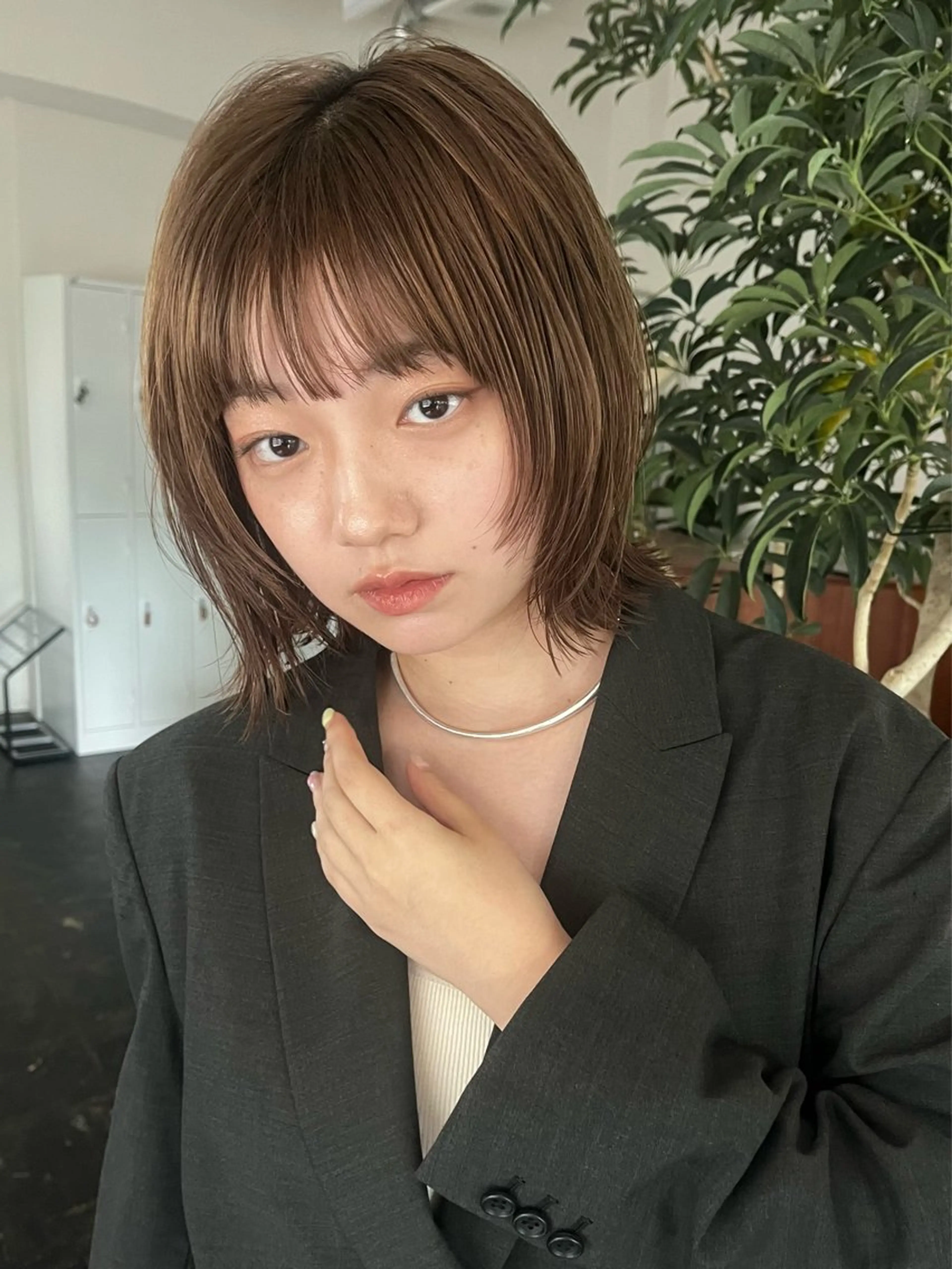 カラー＋前髪or顔まわりカット＋3stepトリートメントの写真