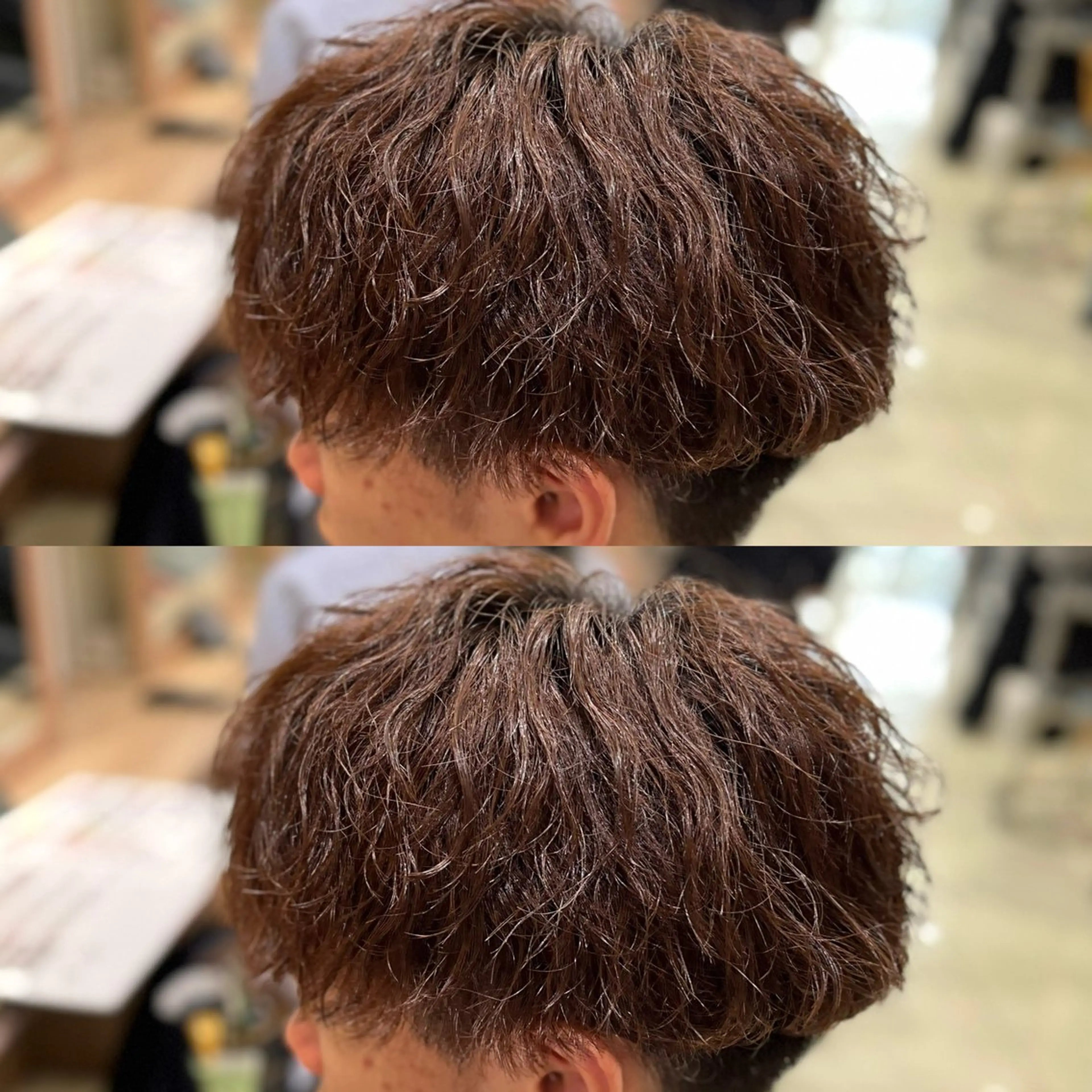 パーマ メンズ メンズパーマ ツイストスパイラルパーマ スパイラルパーマ カット パーマ トリートメント ヘアセット 【メンズパーマ✨️ フェザーパーマ】岩城のヘアスタイル
