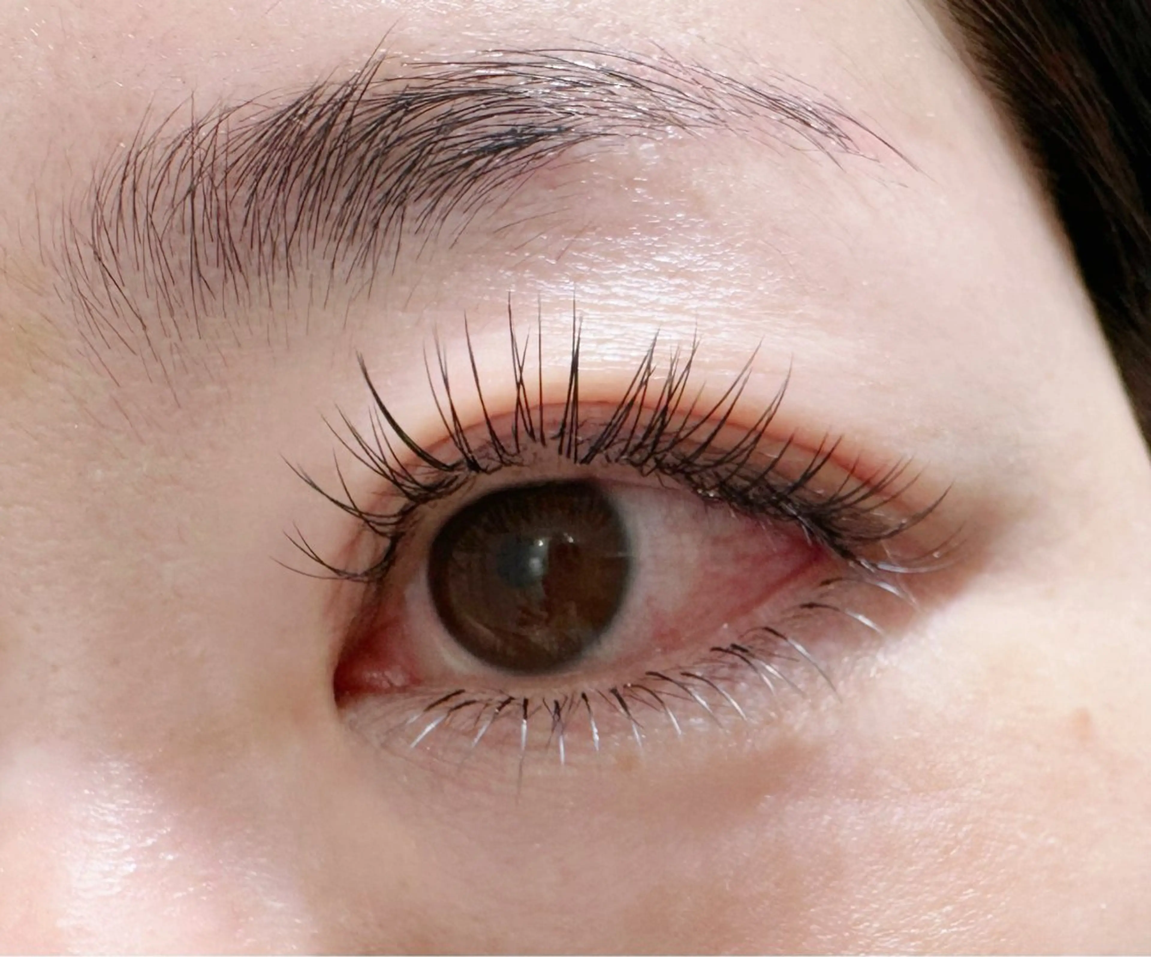 フラットエクステ150本　ブラック ブラウンに可　リペアok　【保証付き】￥6100の写真