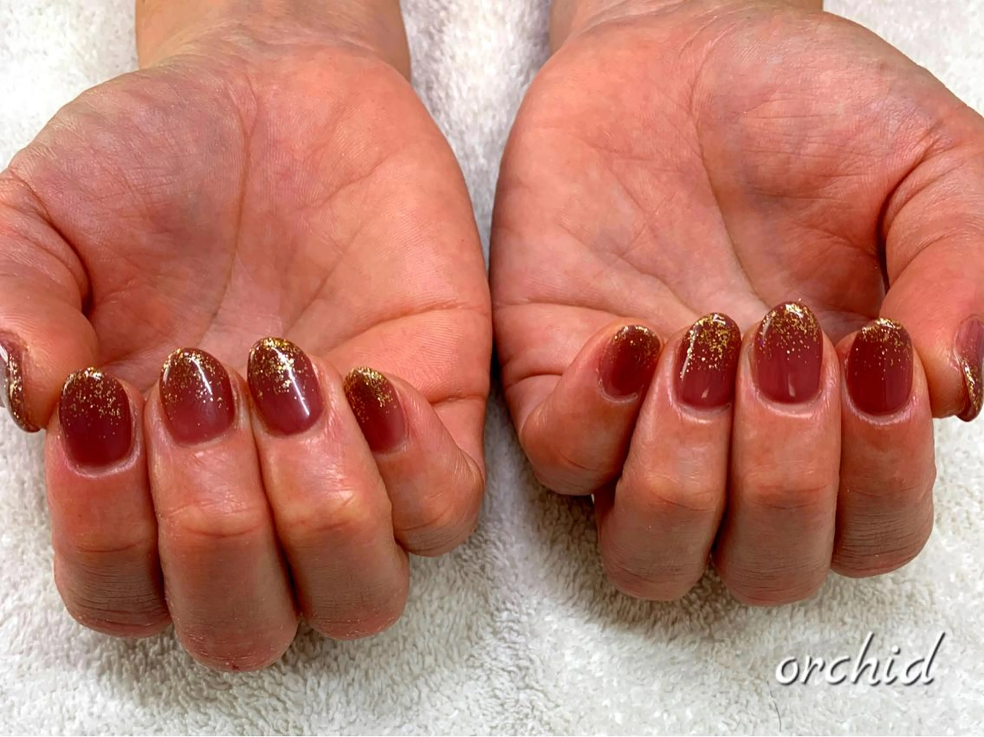 ネイル ハンドネイル フットネイル orchid ♡オーキッドのネイルデザイン