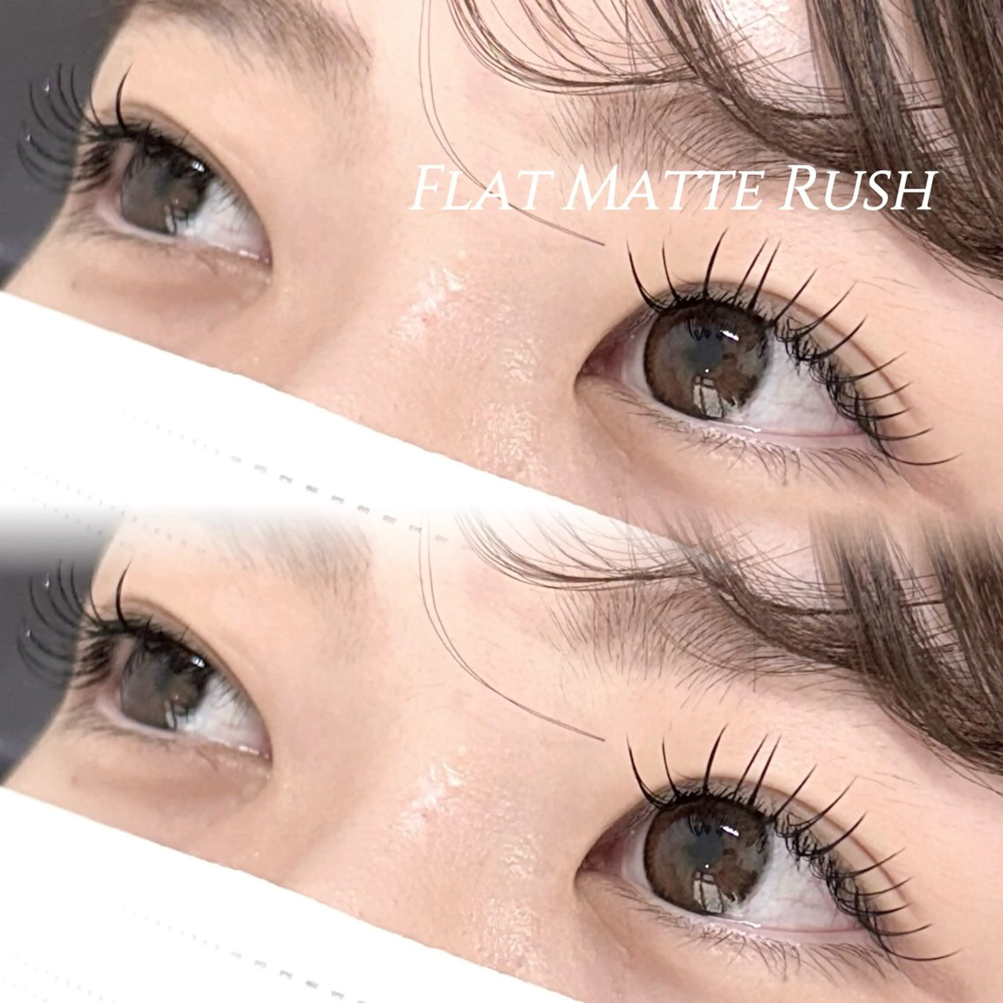 【フラットラッシュ🫧】マツエク140本の写真