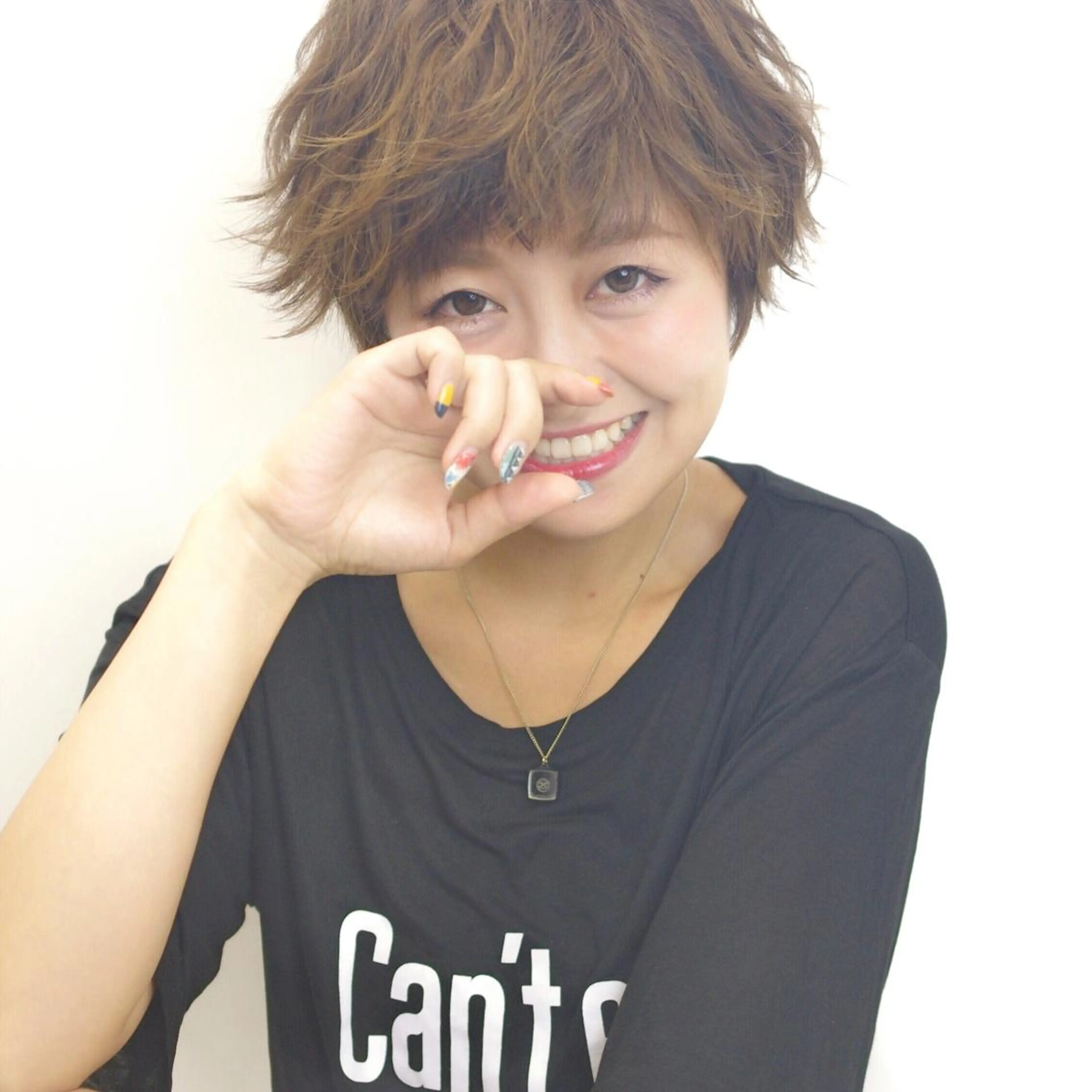 ショート カラー カット ヘアカラー トリートメント Lull (シェアサロンReco VIProom)所属・Lull1人美容室 バレイヤージュのヘアスタイル