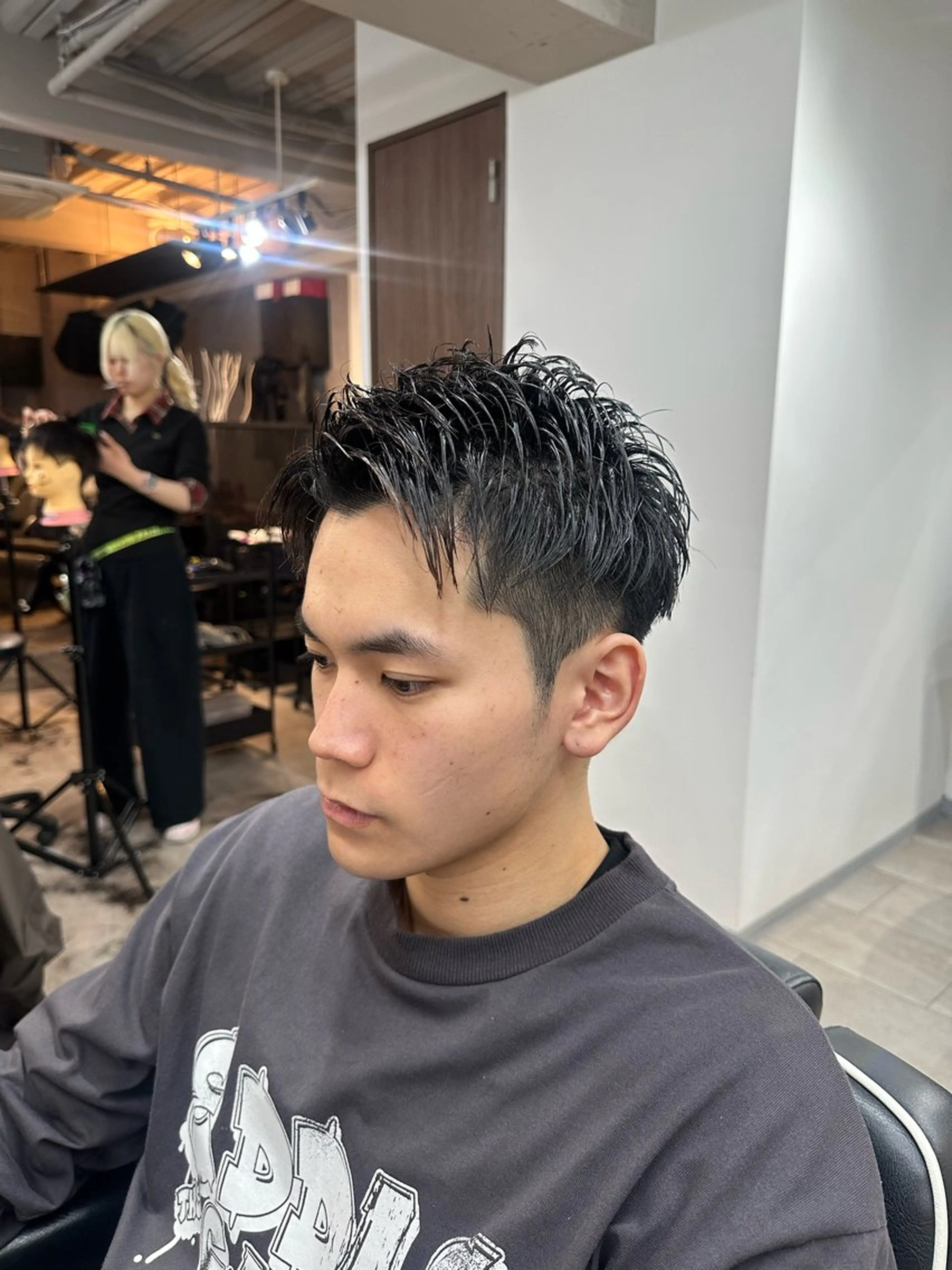 メンズ 池田隼也 メンズ/パーマのヘアスタイル