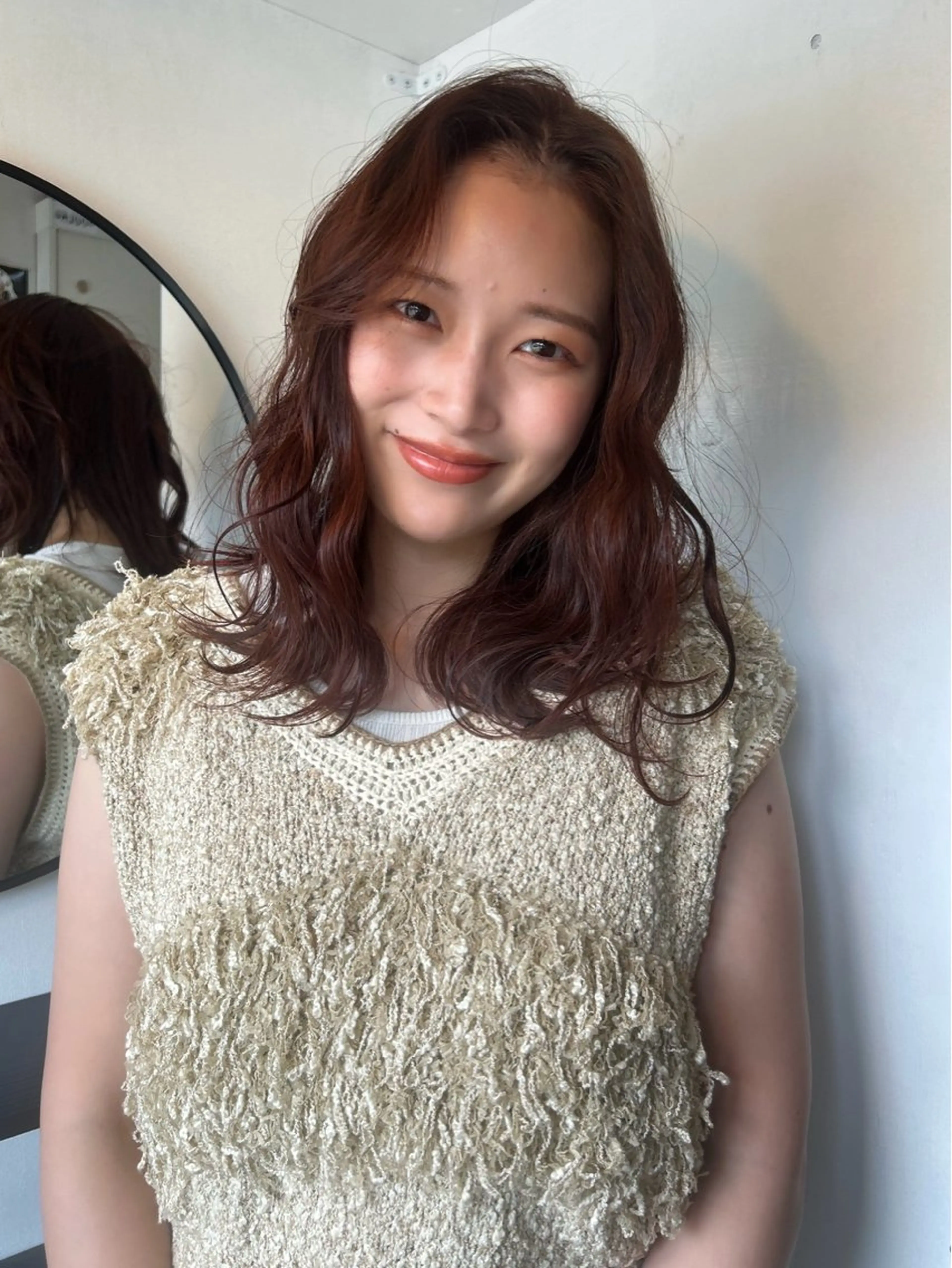 ケアカラーの写真