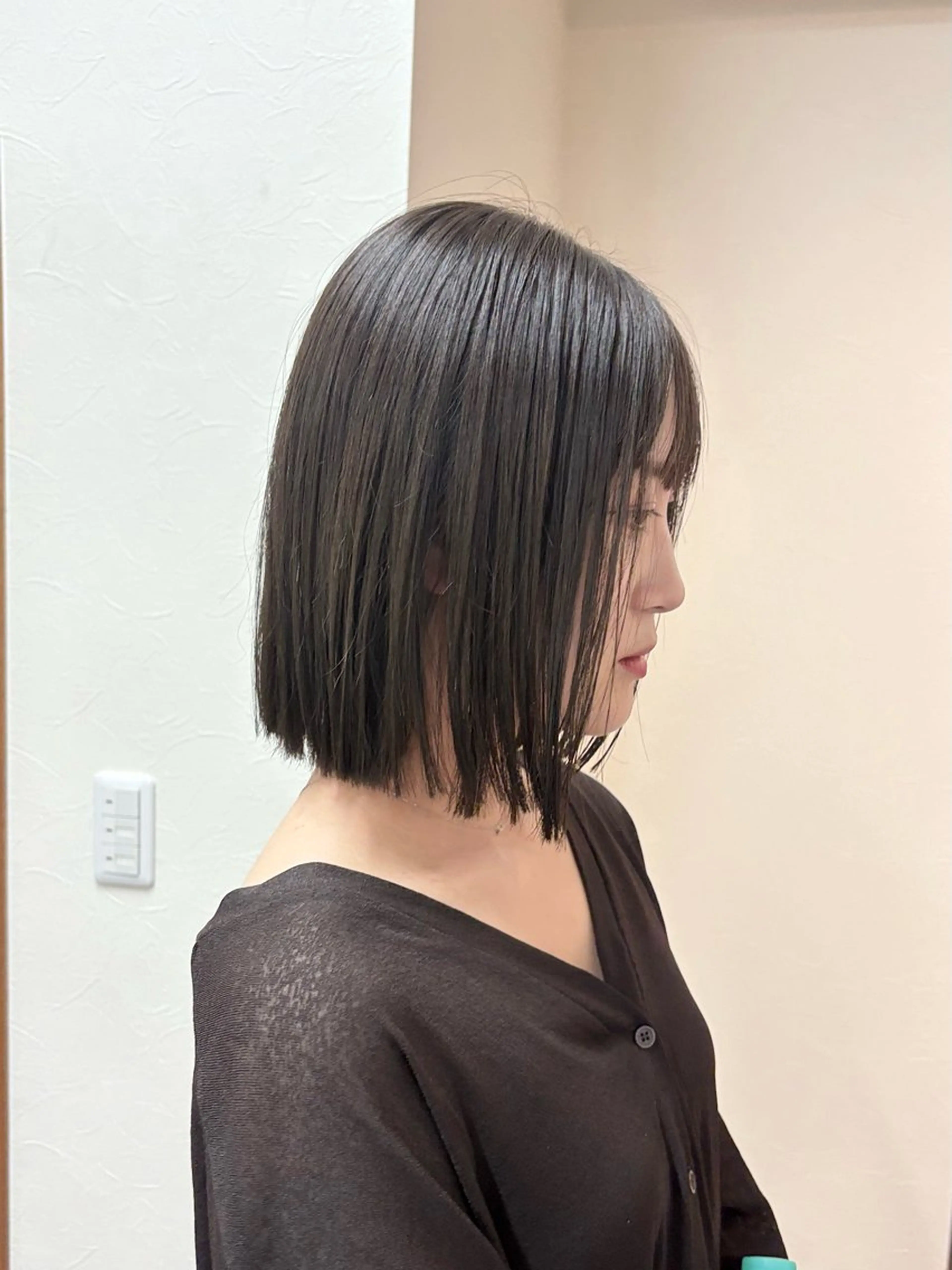 ミディアム カラー ヘアアレンジ カット ヘアカラー トリートメント ハル🌸柔色/ ブリーチなし/艶髪のヘアスタイル