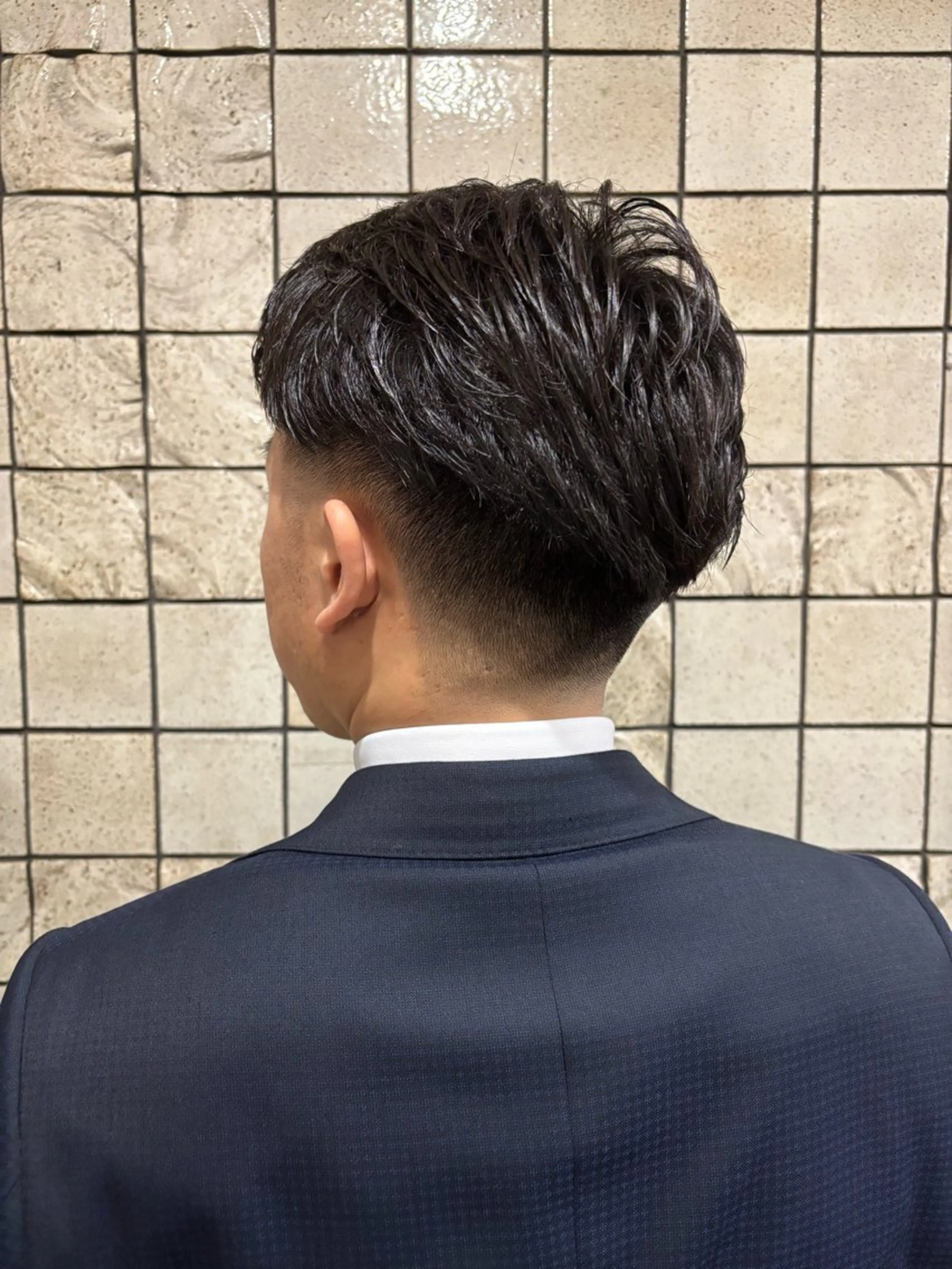 ショート メンズ フェードカット ヒロ銀座一丁目店所属・ヒロ銀座一丁目店 miuのヘアスタイル