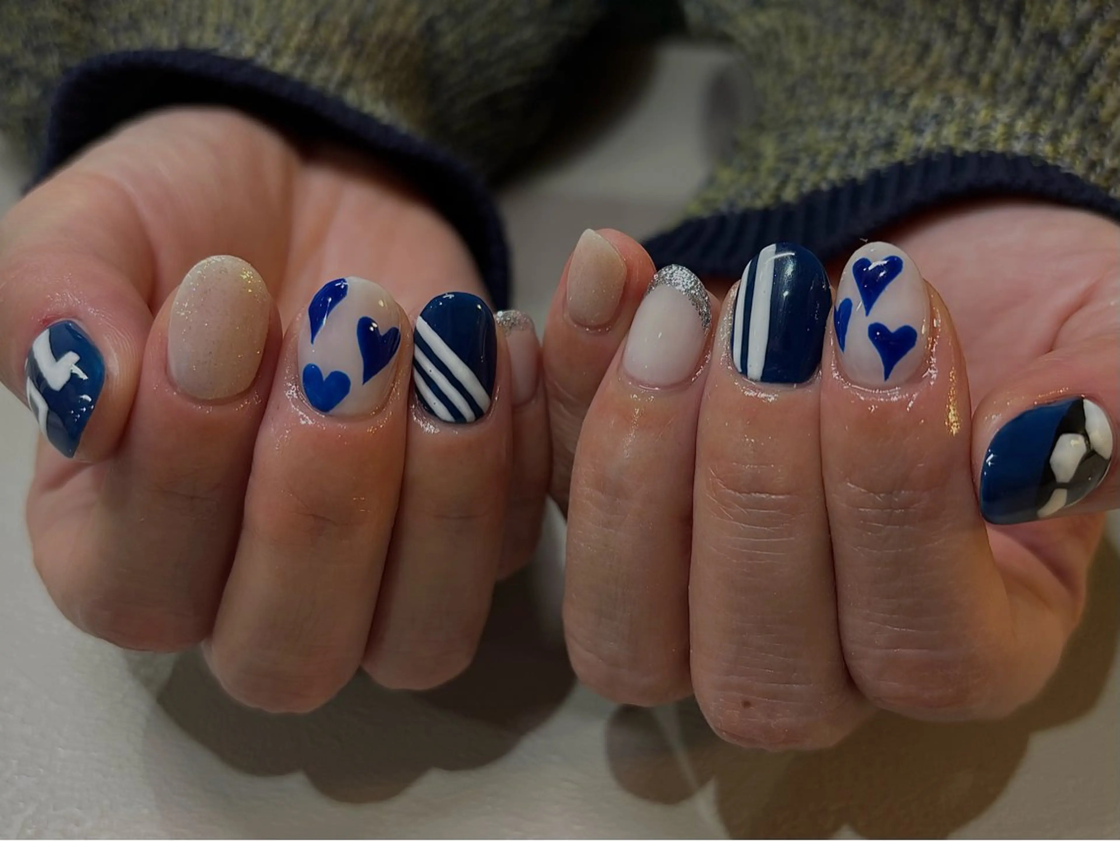 ネイル 🫧ユキ🫧 持込OK/平日夜&土のネイルデザイン