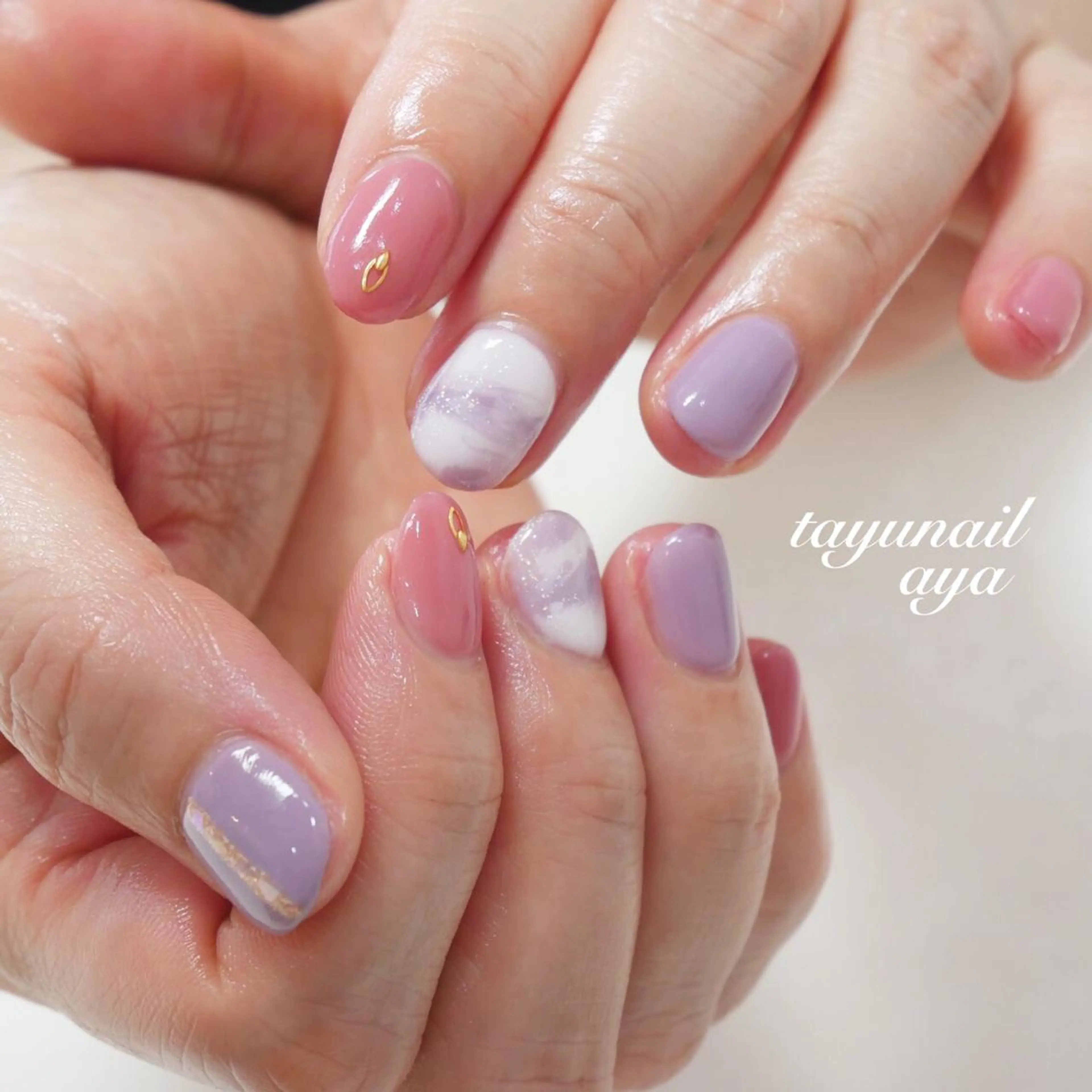 ネイル ネイルサロン・ネイルスクール　たゆnail所属・ネイルサロン 【たゆnail】のネイルデザイン